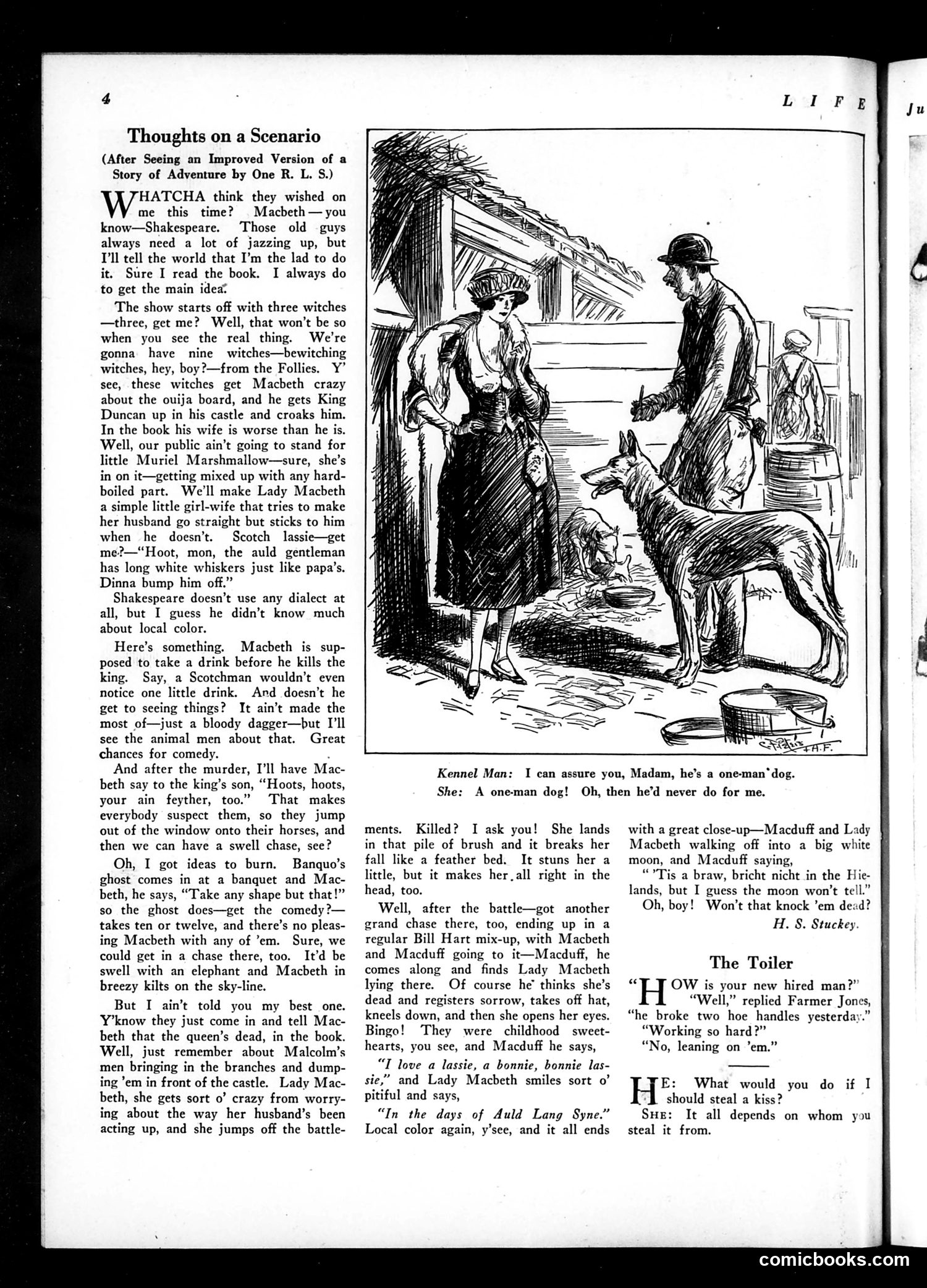 Life — July 28, 1921 — page 6: Life, 1921-07-28