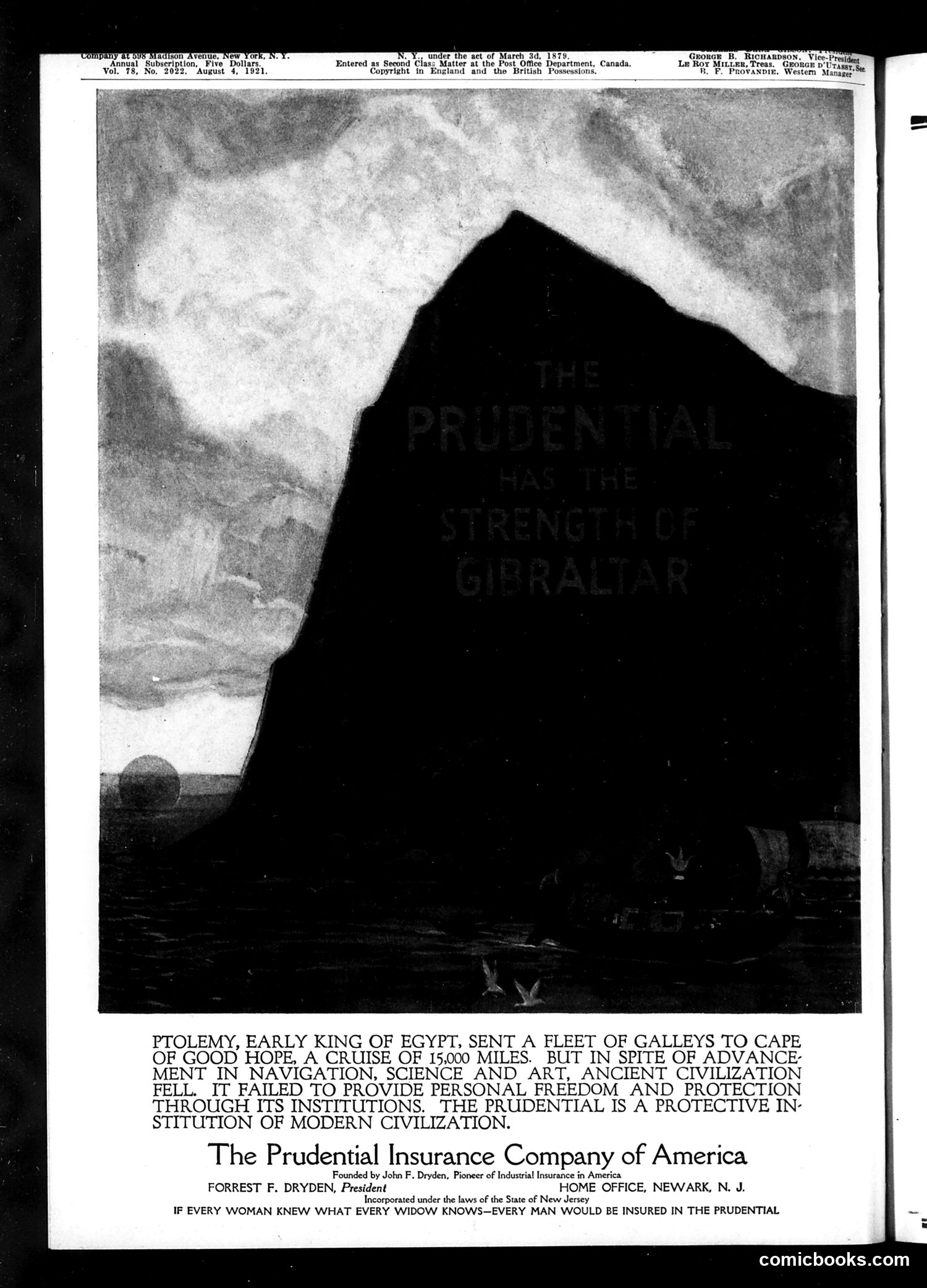 Life — August 4, 1921 — page 2: Life, 1921-08-04