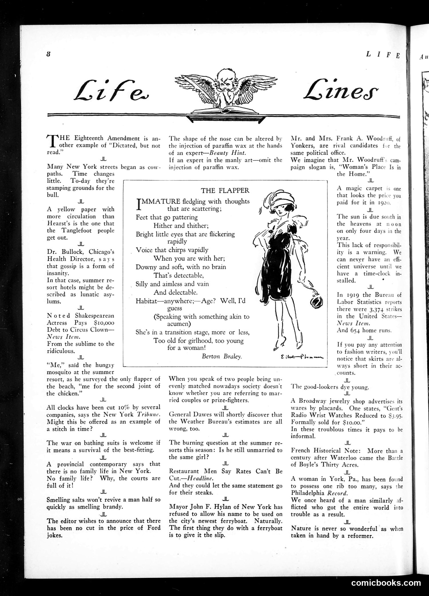 Life — August 18, 1921 — page 10: Life, 1921-08-18