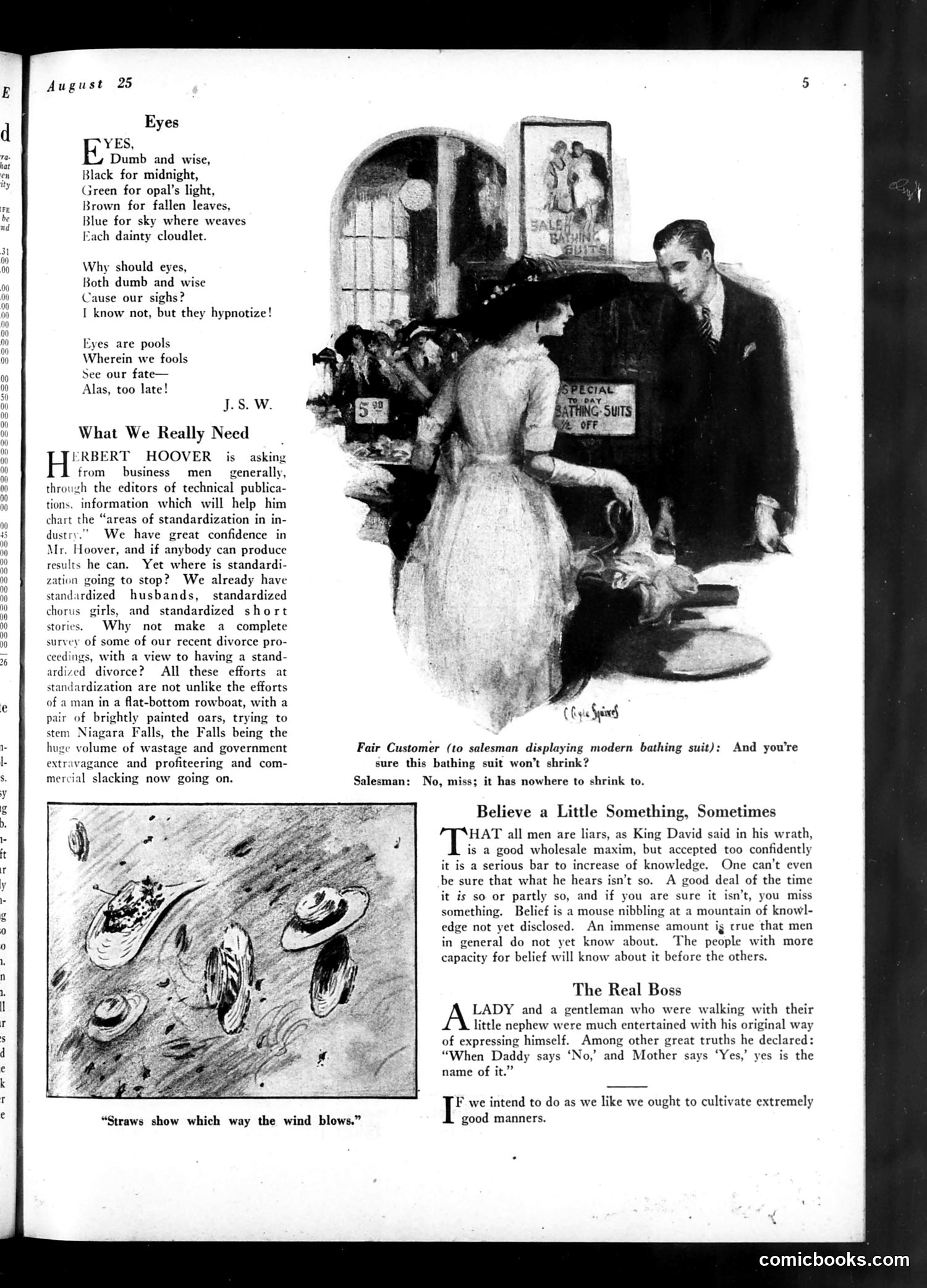 Life — August 25, 1921 — page 7: Life, 1921-08-25