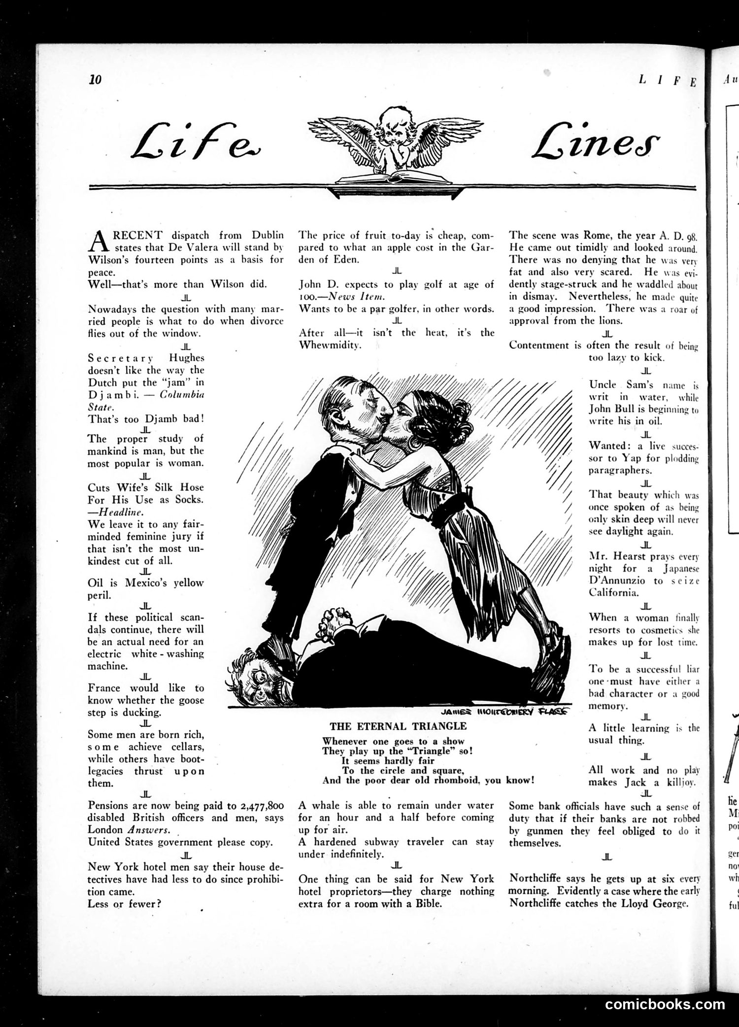 Life — August 25, 1921 — page 12: Life, 1921-08-25
