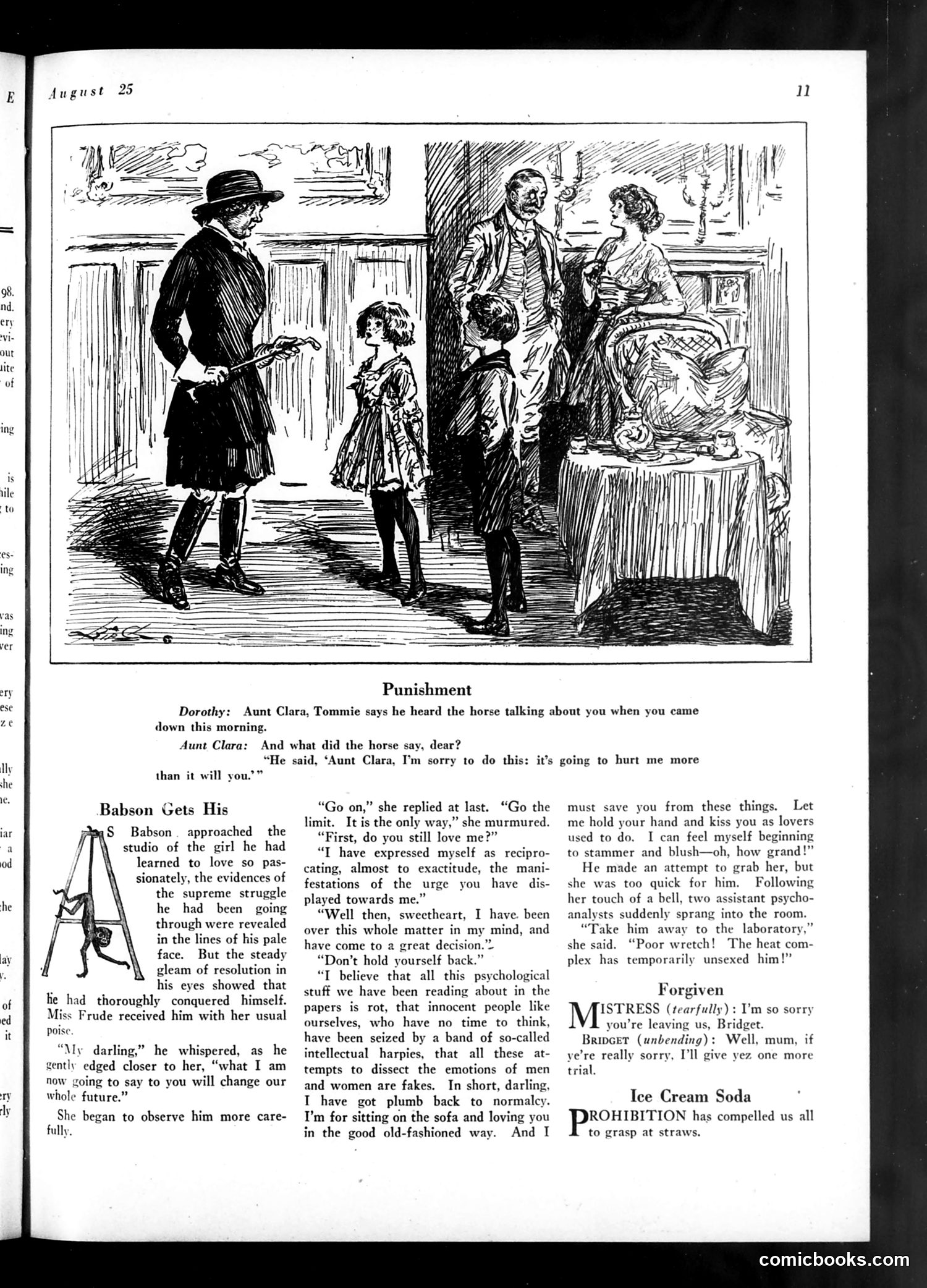 Life — August 25, 1921 — page 13: Life, 1921-08-25