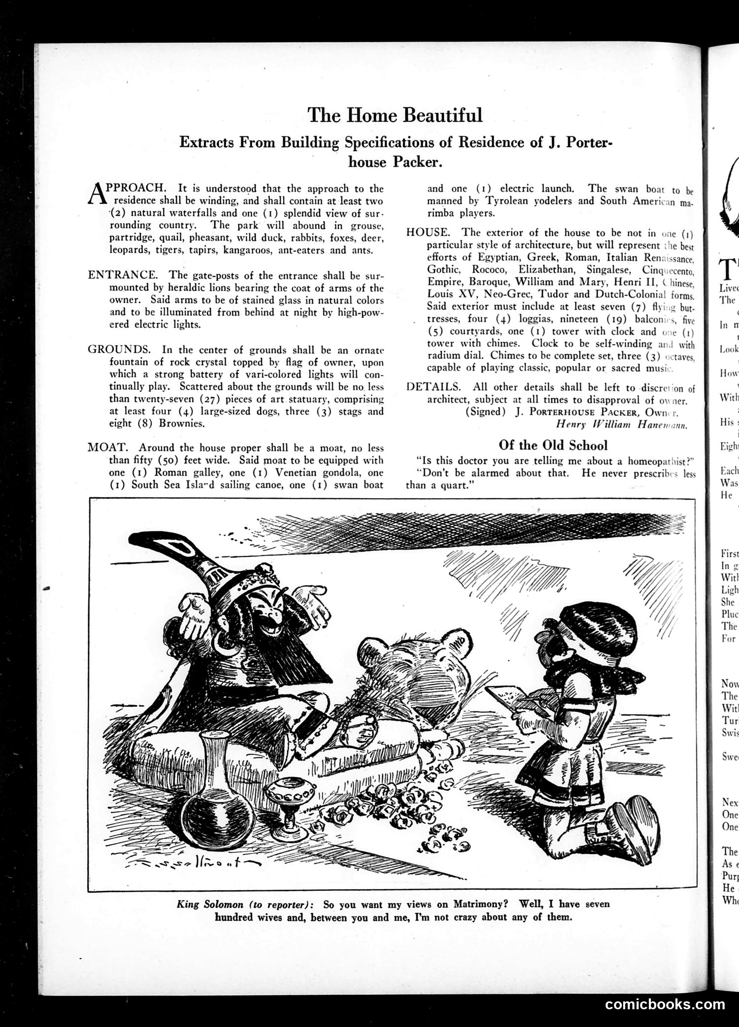 Life — September 1, 1921 — page 12: Life, 1921-09-01
