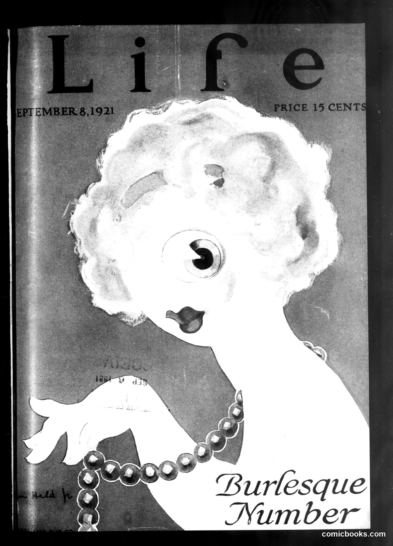 Life — September 8, 1921 — page 1: Life, 1921-09-08