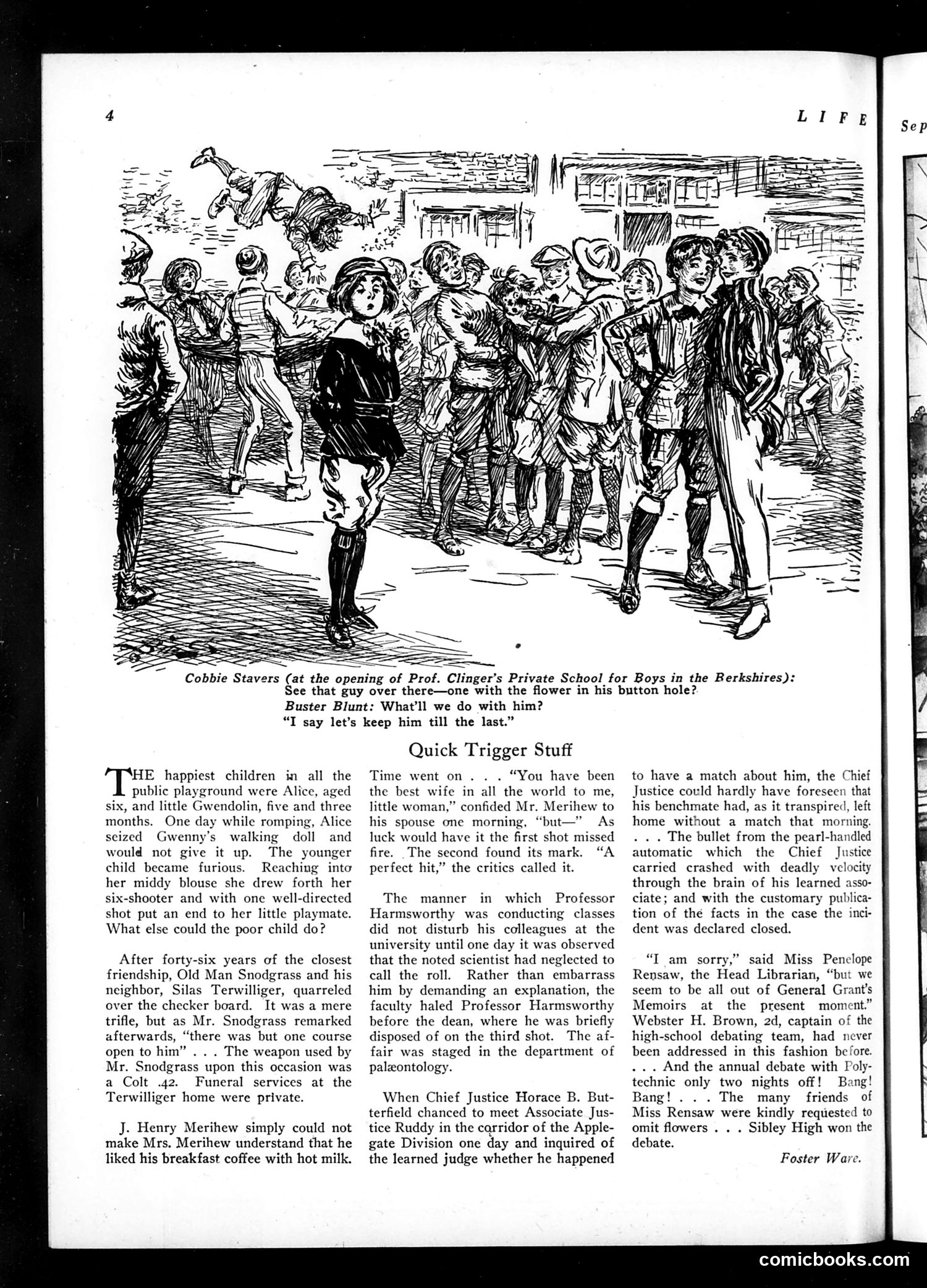 Life — September 15, 1921 — page 6: Life, 1921-09-15