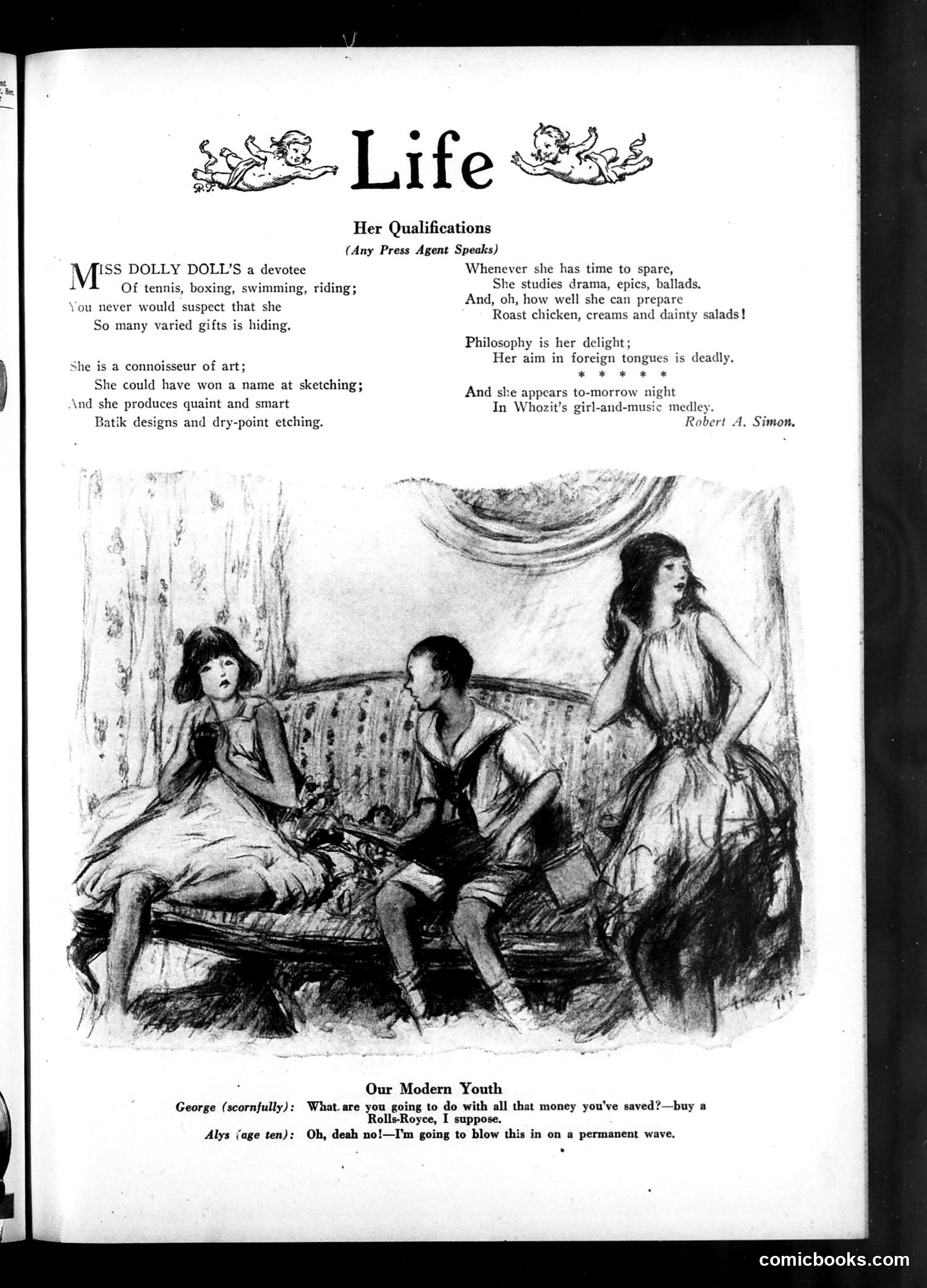 Life — September 29, 1921 — page 3: Life, 1921-09-29