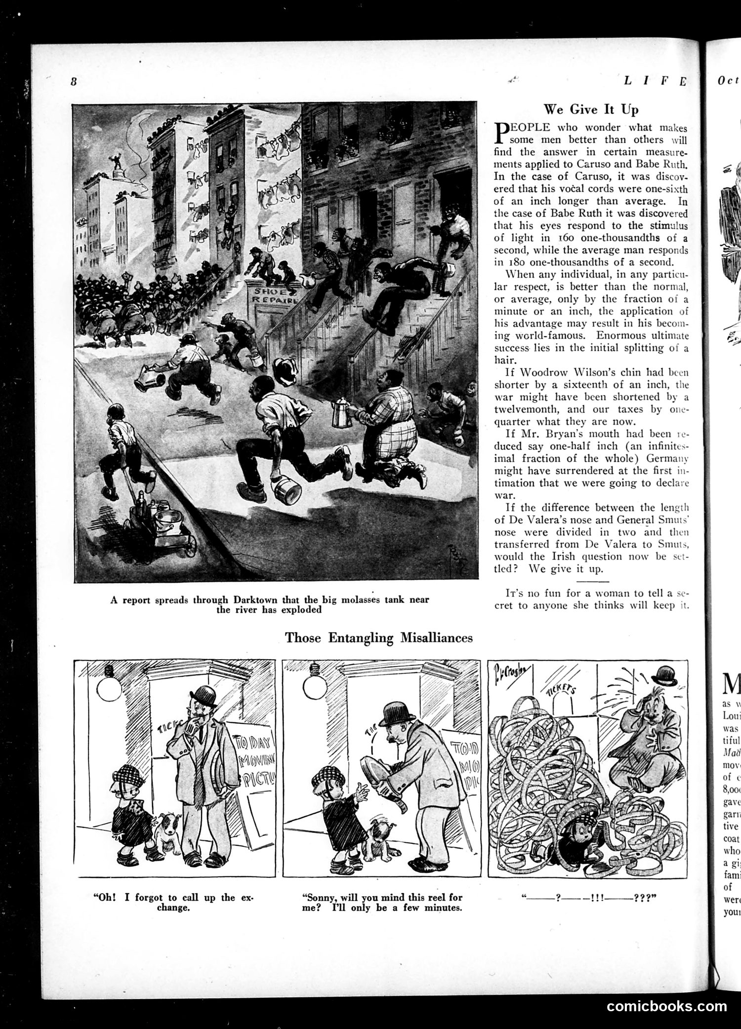 Life — October 13, 1921 — page 10: Life, 1921-10-13
