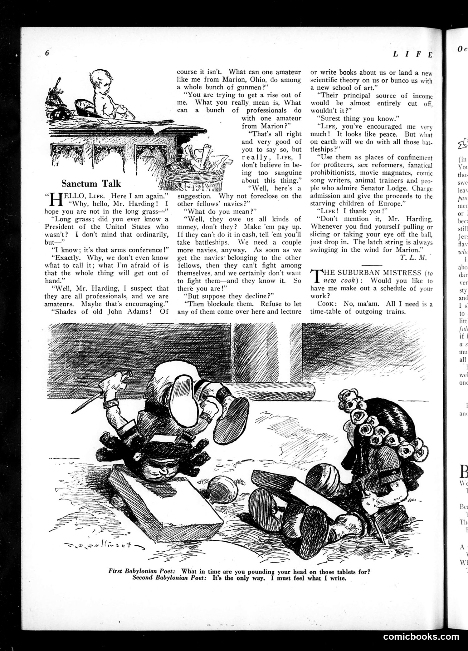 Life — October 20, 1921 — page 8: Life, 1921-10-20