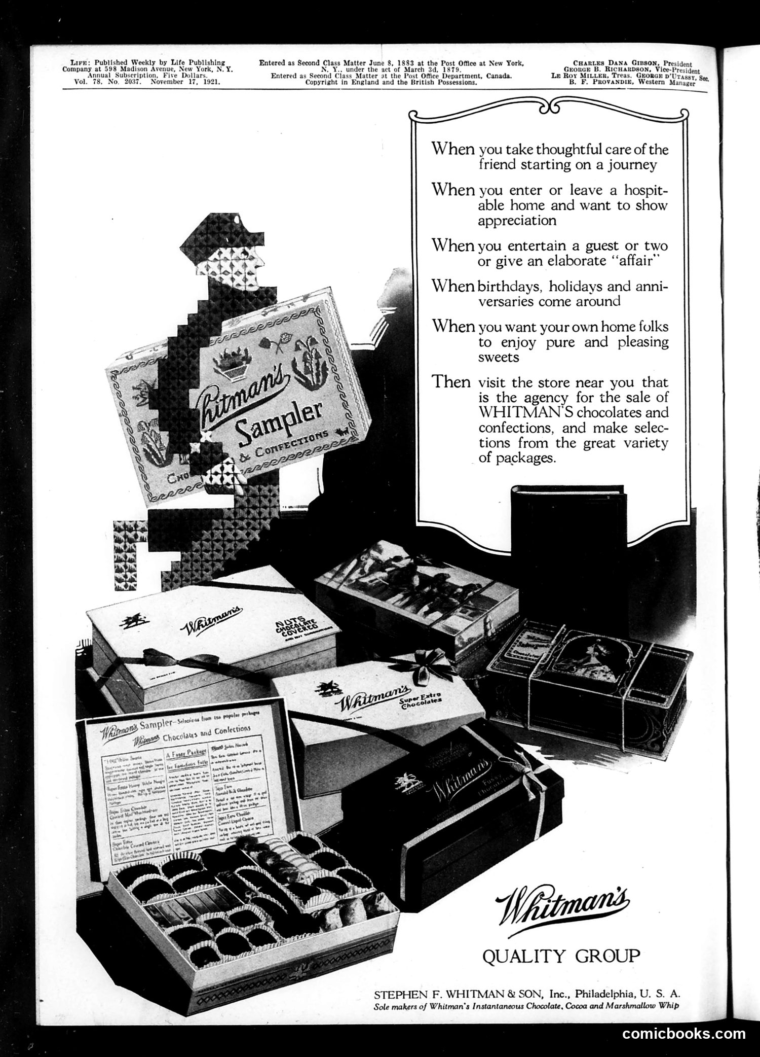 Life — November 17, 1921 — page 2: Life, 1921-11-17