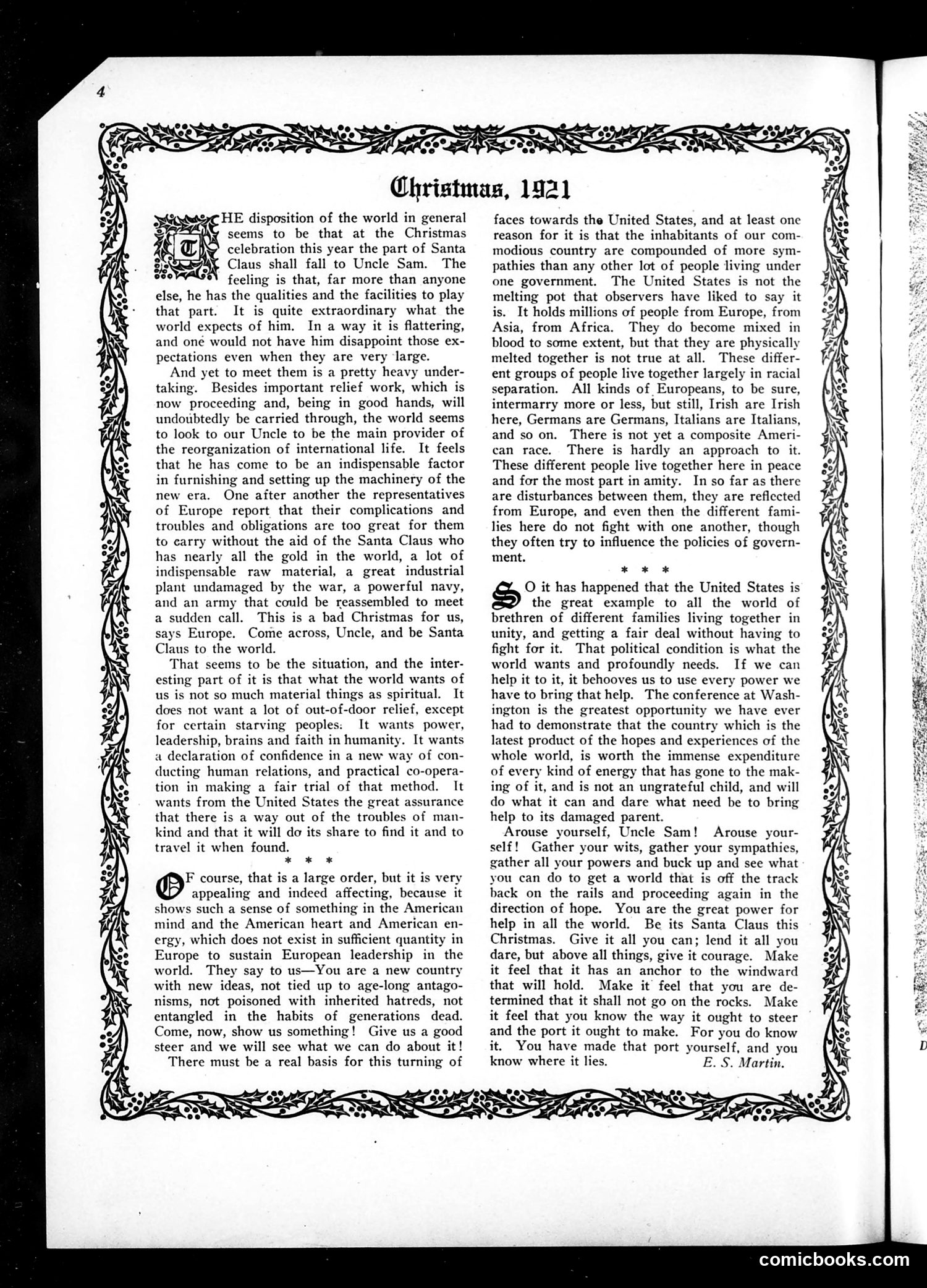 Life — December 1, 1921 — page 4: Life, 1921-12-01