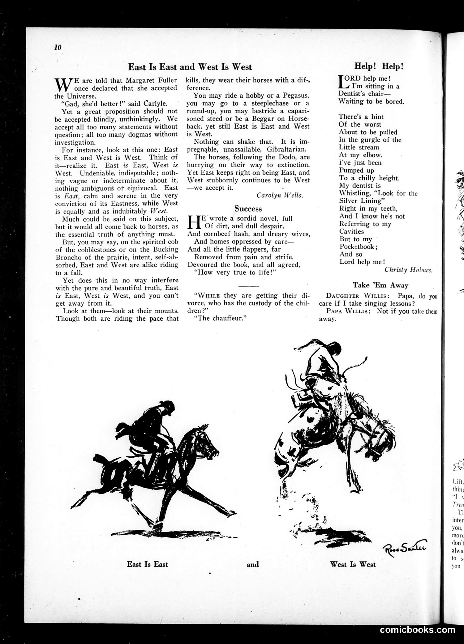 Life — December 8, 1921 — page 12: Life, 1921-12-08