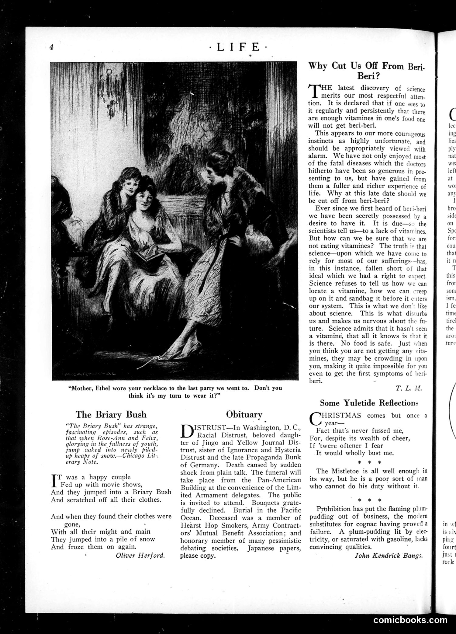 Life — December 22, 1921 — page 6: Life, 1921-12-22