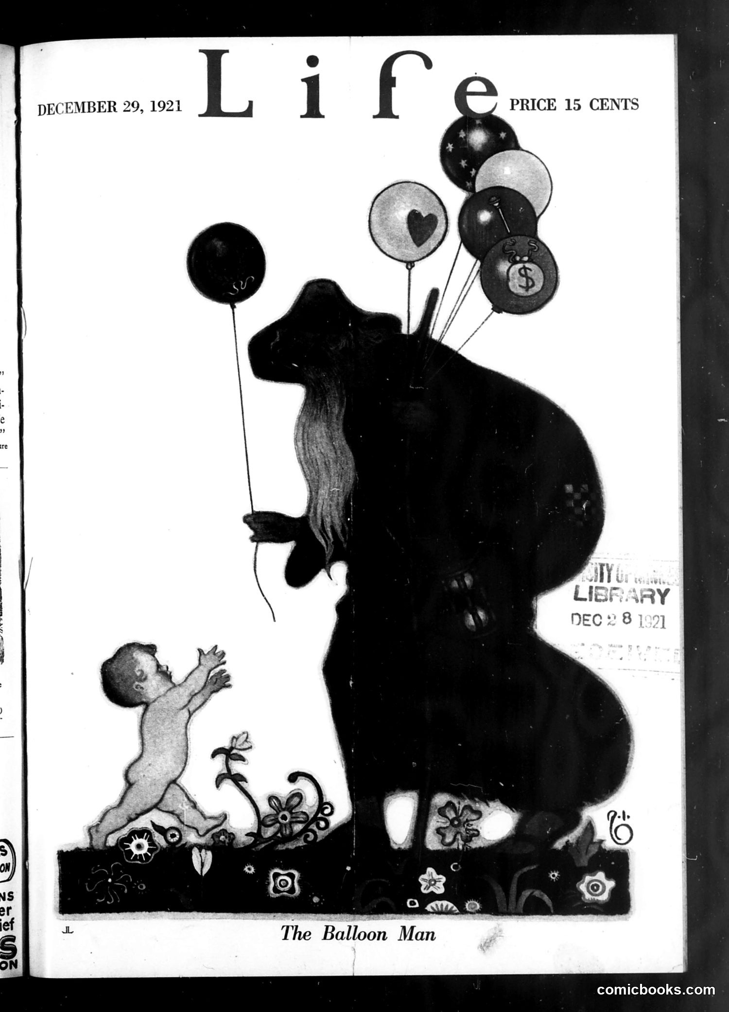 Life — December 29, 1921 — page 1: Life, 1921-12-29