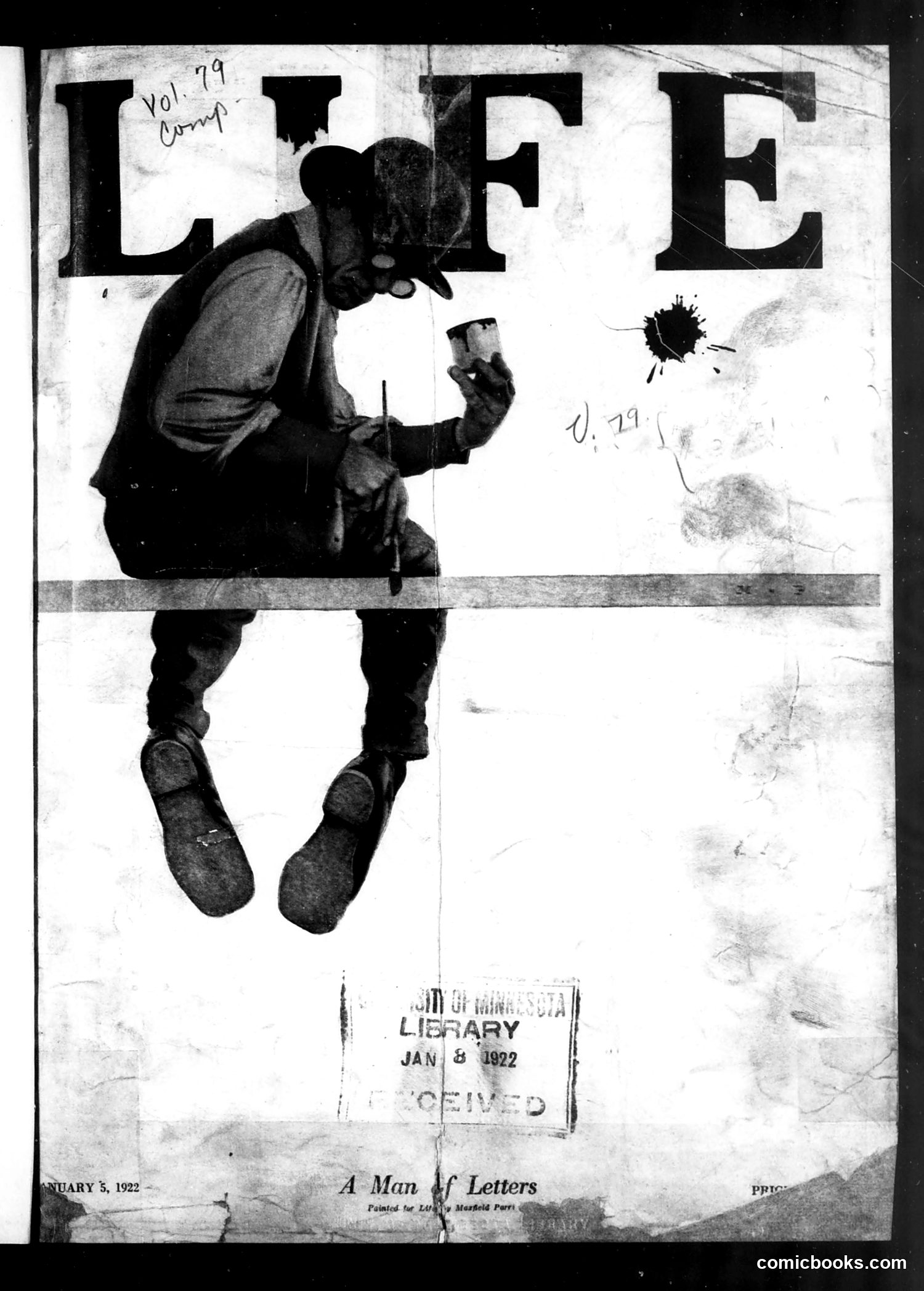 Life — January 5, 1922 — page 1: Life, 1922-01-05