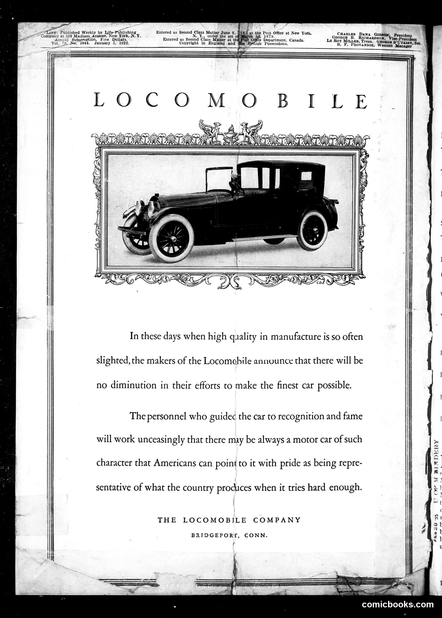 Life — January 5, 1922 — page 2: Life, 1922-01-05