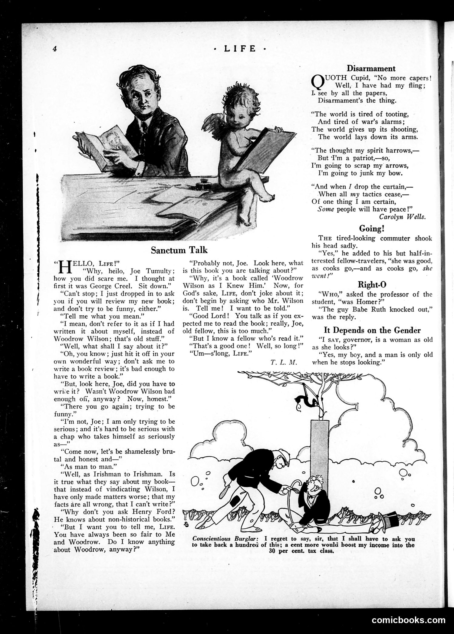 Life — January 5, 1922 — page 6: Life, 1922-01-05