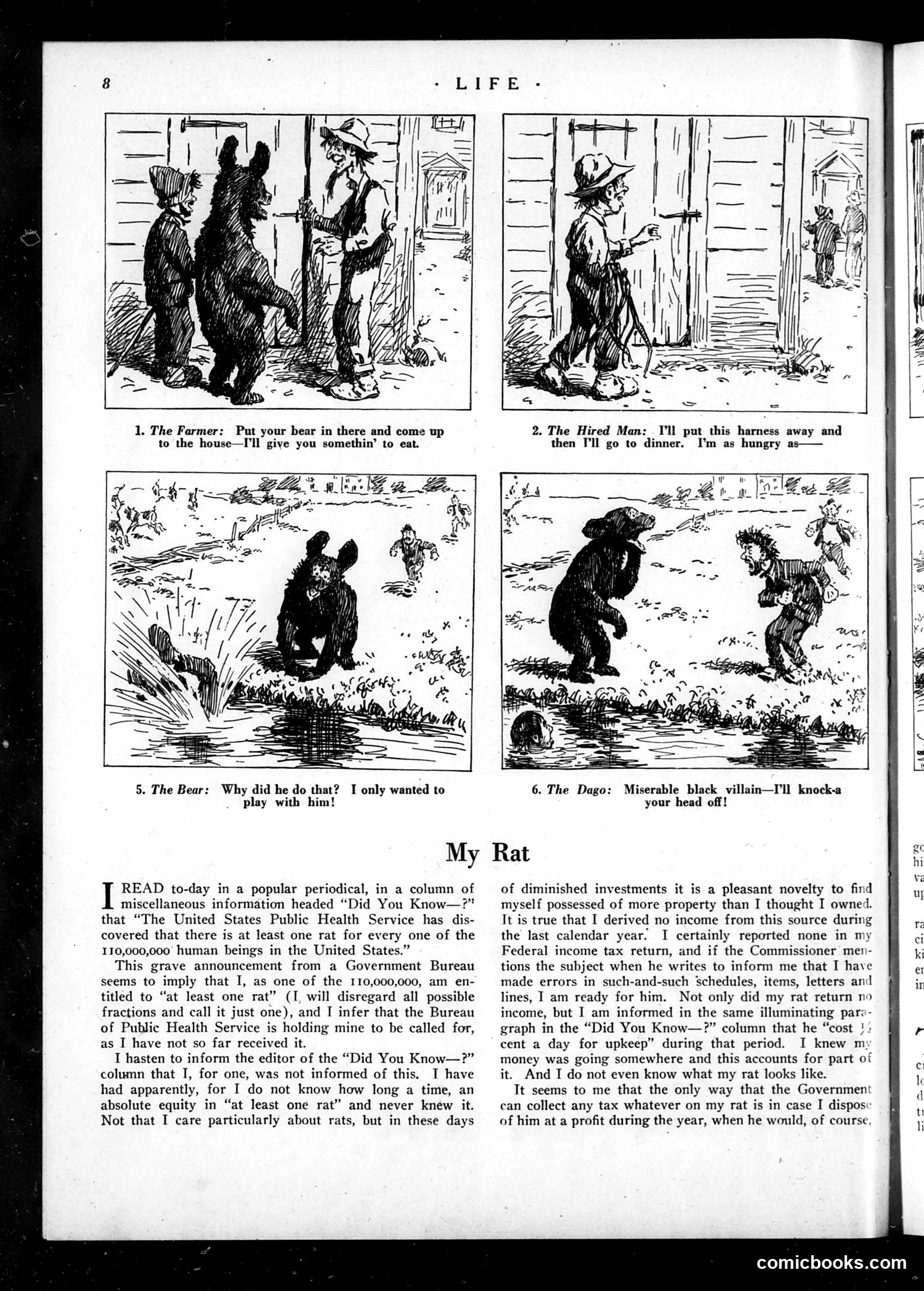 Life — January 19, 1922 — page 10: Life, 1922-01-19