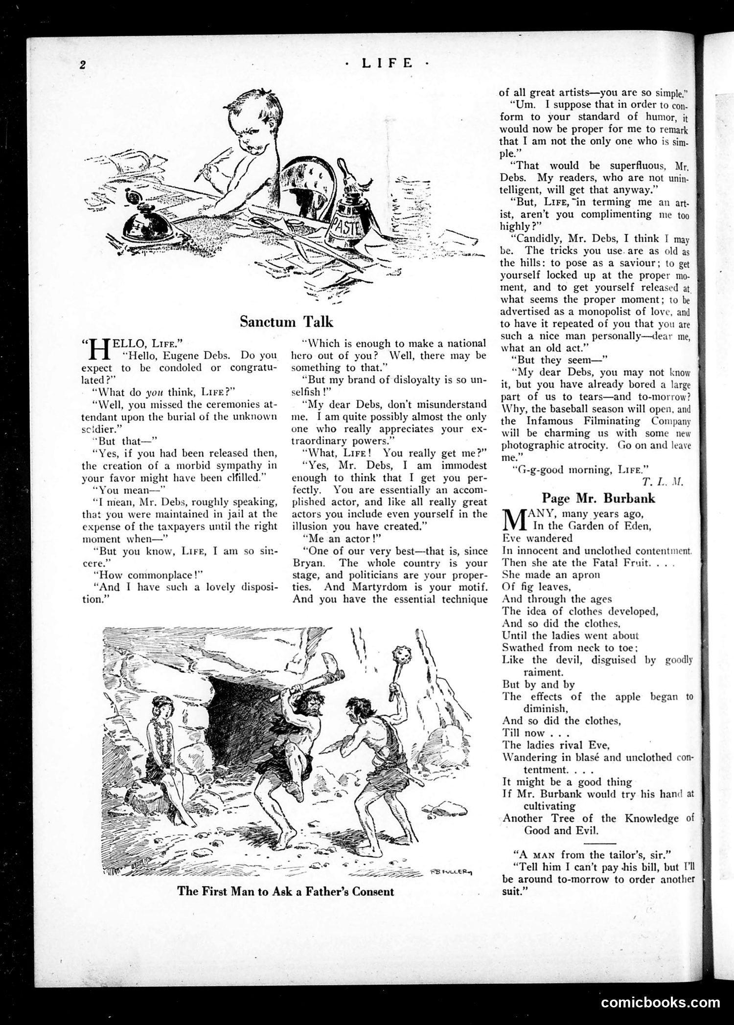 Life — January 26, 1922 — page 4: Life, 1922-01-26