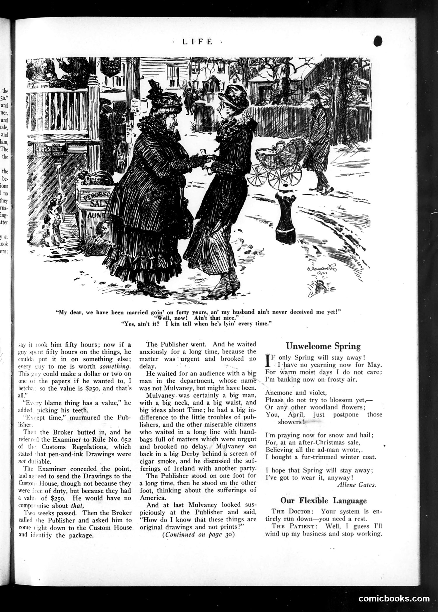 Life — February 9, 1922 — page 11: Life, 1922-02-09
