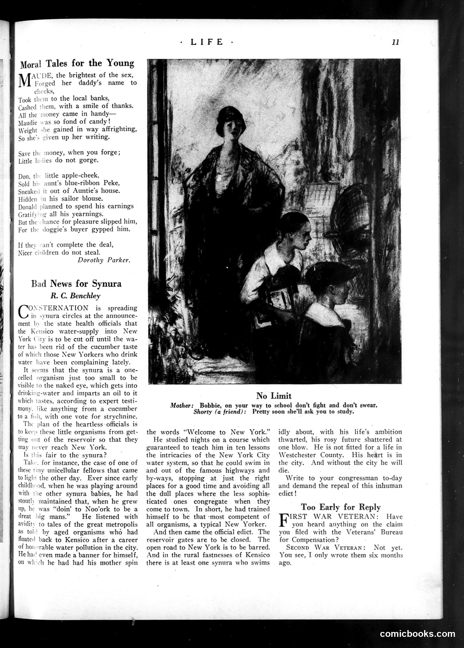 Life — February 9, 1922 — page 13: Life, 1922-02-09