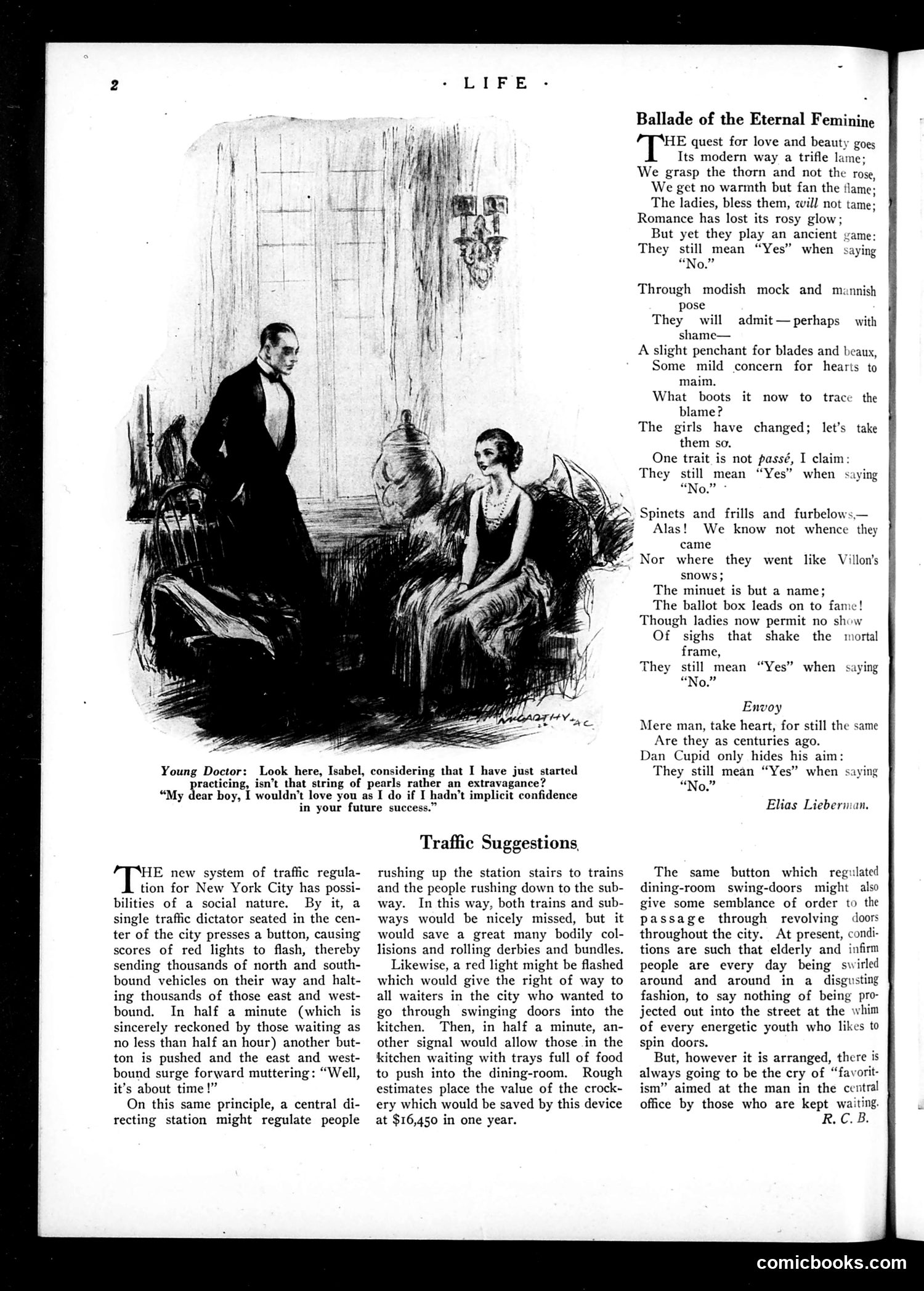 Life — February 16, 1922 — page 4: Life, 1922-02-16