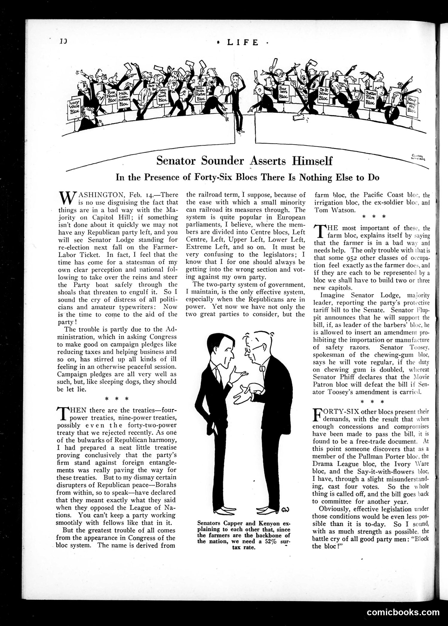 Life — February 16, 1922 — page 12: Life, 1922-02-16