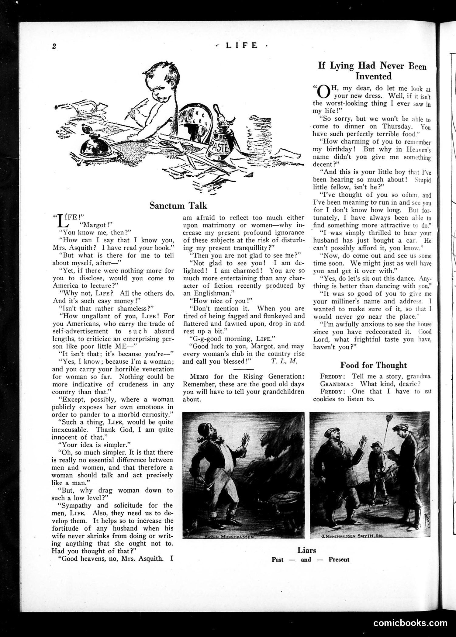 Life — February 23, 1922 — page 4: Life, 1922-02-23