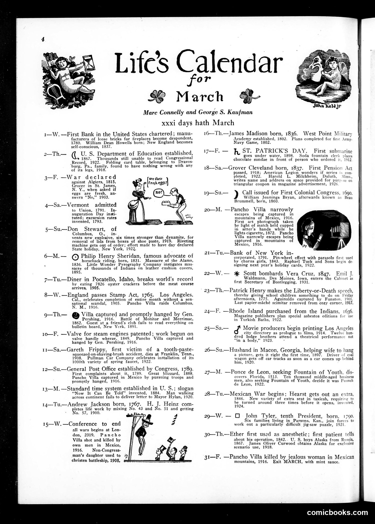 Life — March 9, 1922 — page 6: Life, 1922-03-09