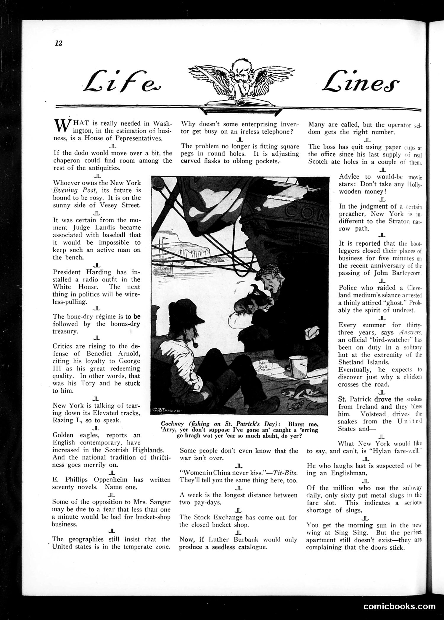Life — March 16, 1922 — page 14: Life, 1922-03-16