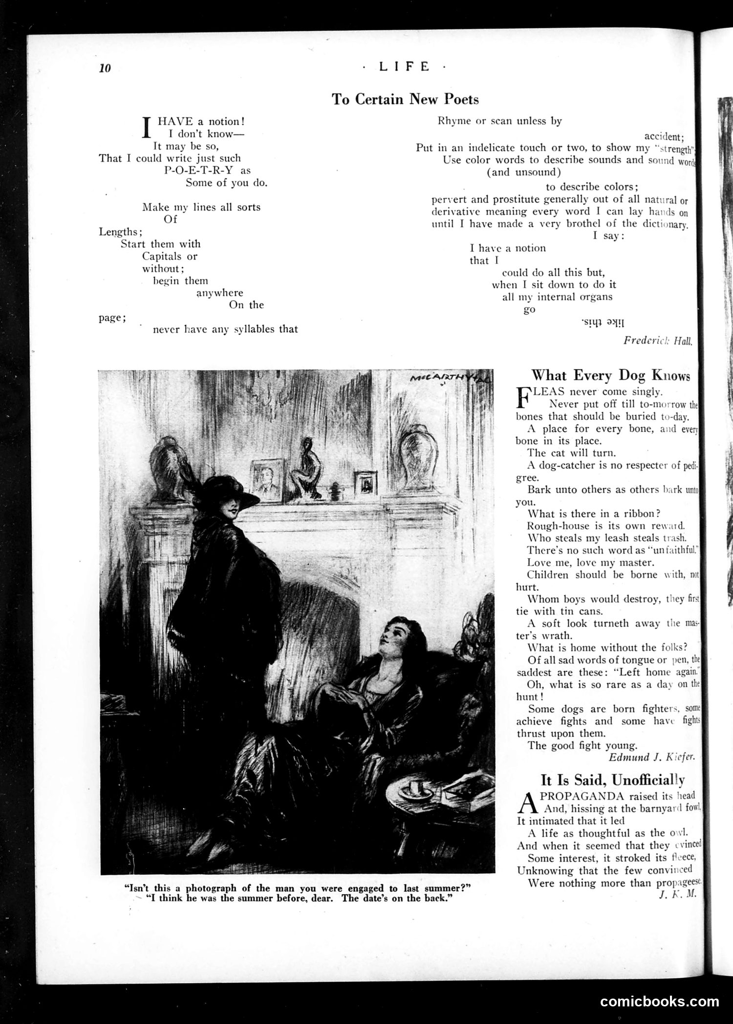 Life — March 23, 1922 — page 12: Life, 1922-03-23