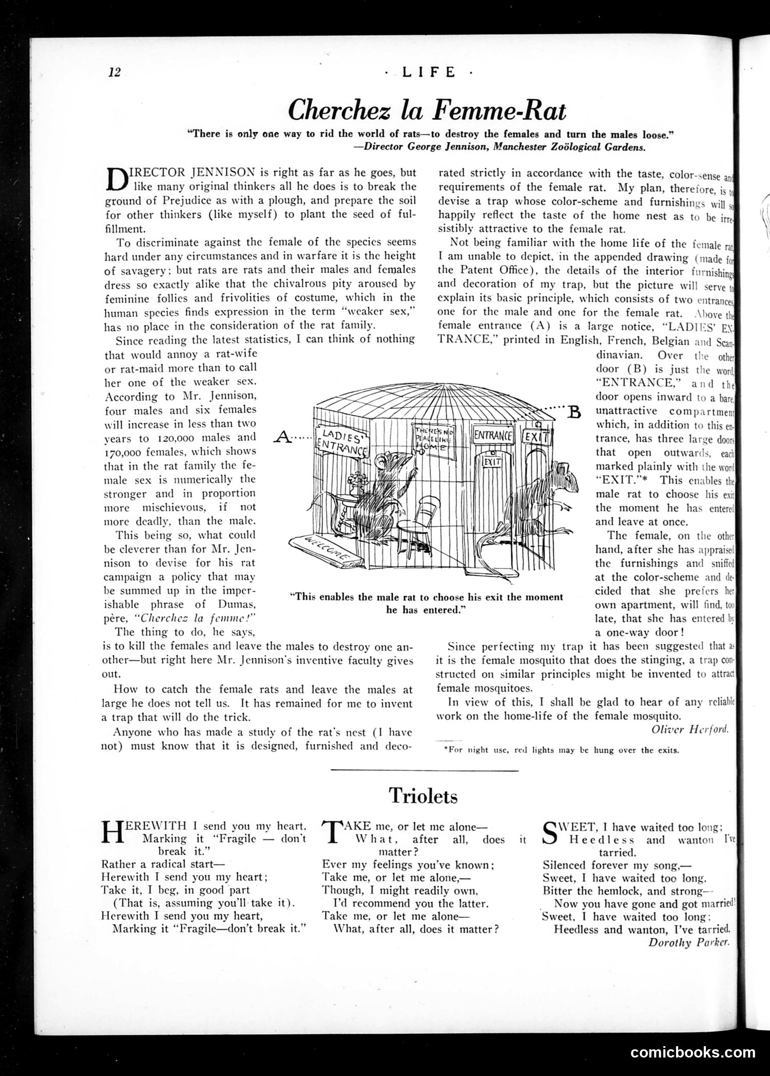 Life — March 23, 1922 — page 14: Life, 1922-03-23