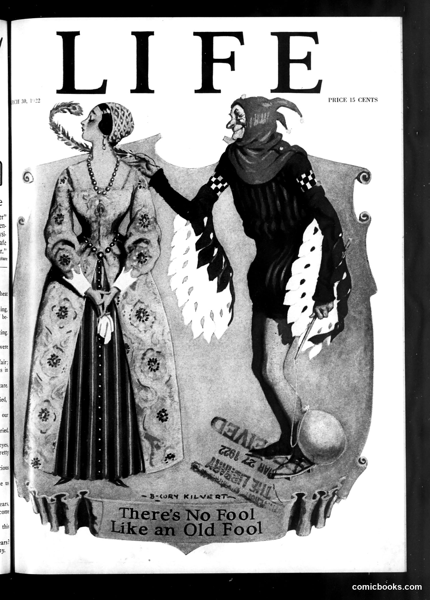 Life — March 30, 1922 — page 1: Life, 1922-03-30