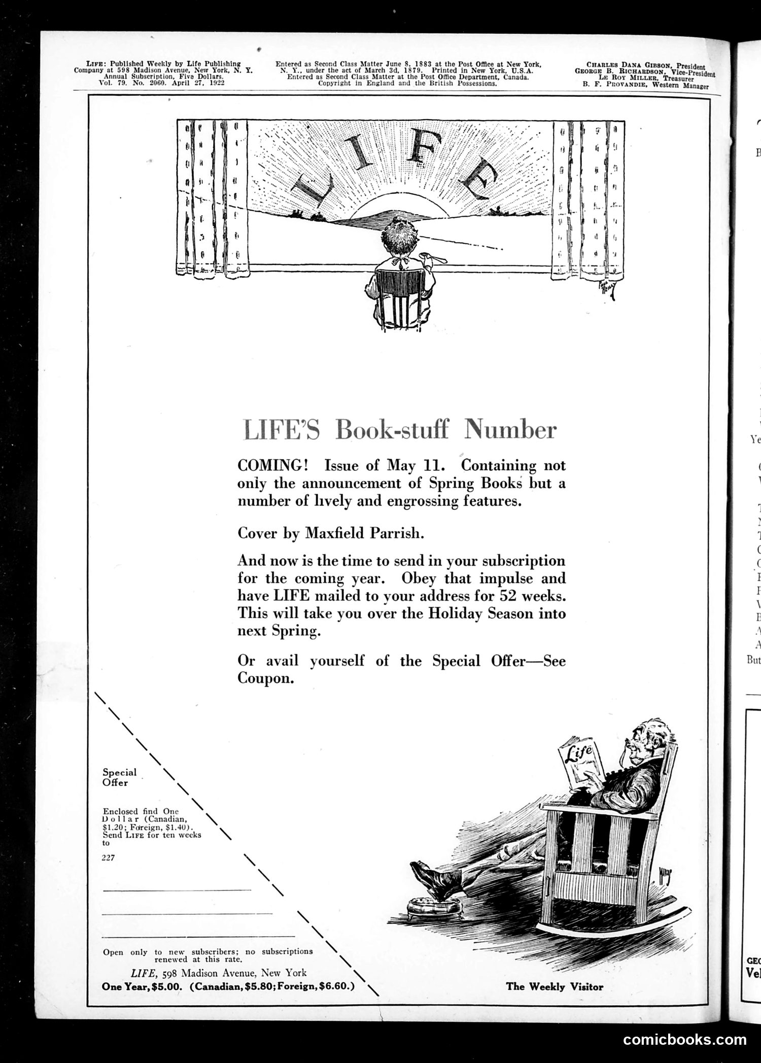 Life — April 27, 1922 — page 2: Life, 1922-04-27
