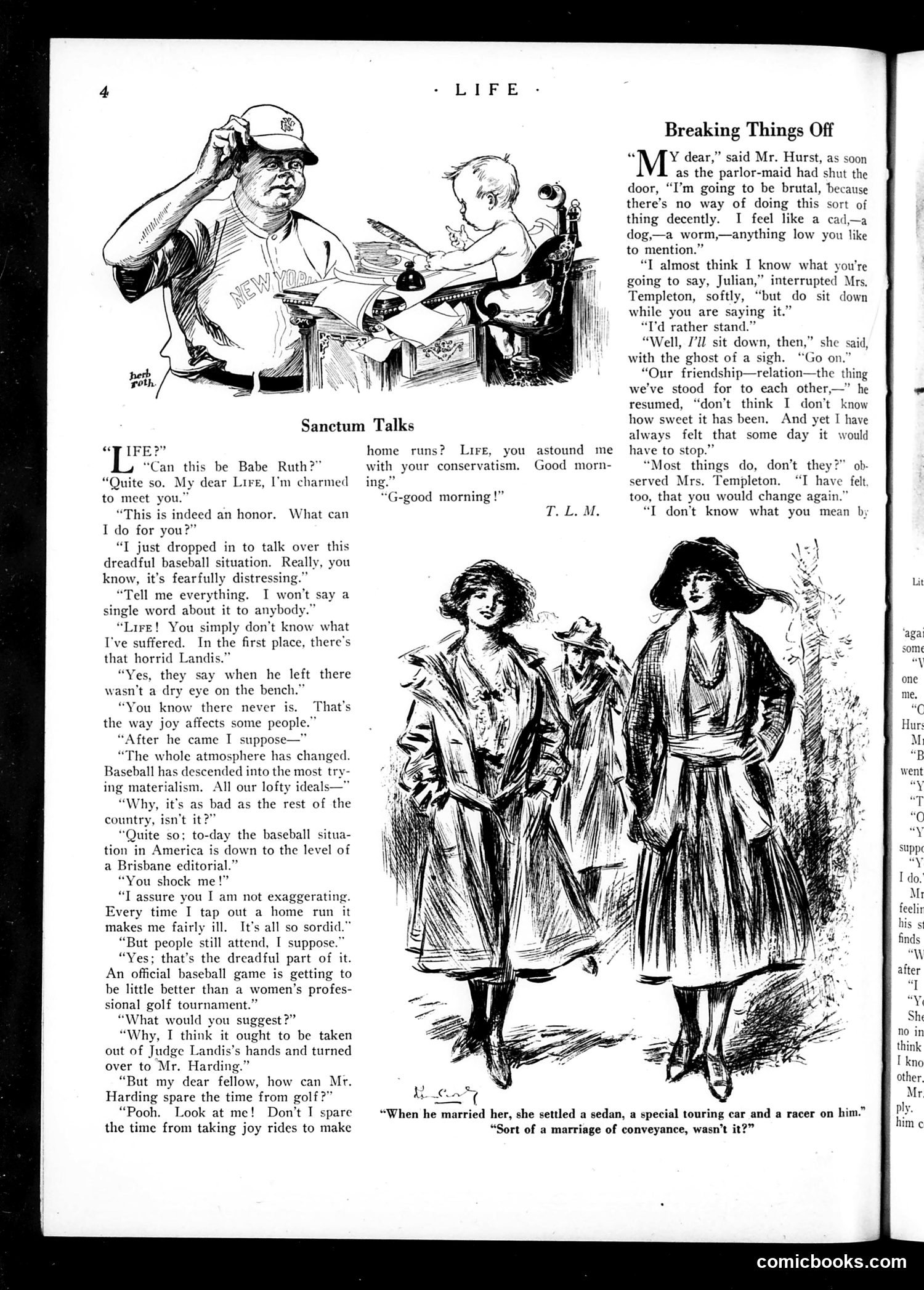 Life — April 27, 1922 — page 6: Life, 1922-04-27