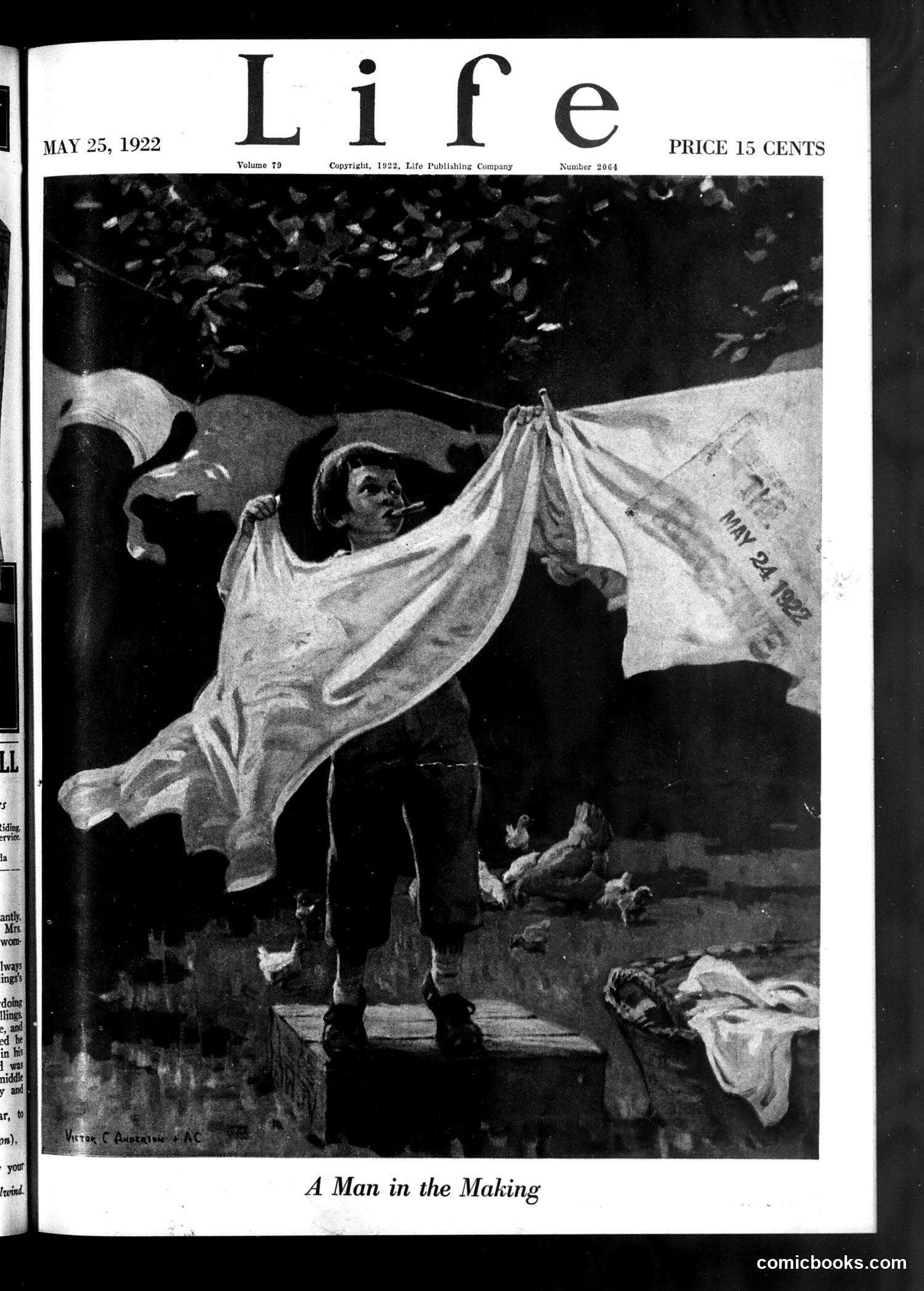 Life — May 25, 1922 — page 1: Life, 1922-05-25