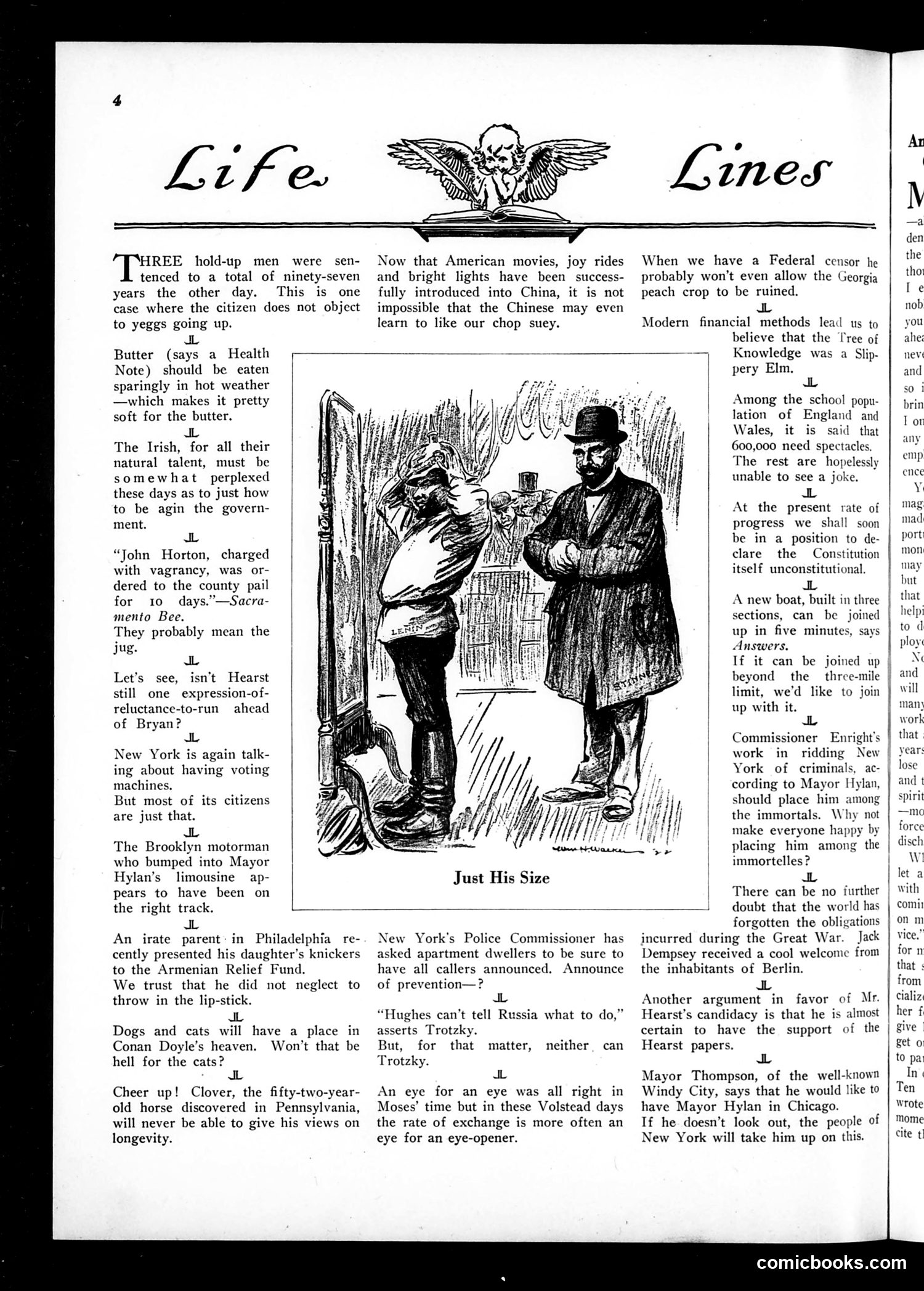 Life — May 25, 1922 — page 6: Life, 1922-05-25