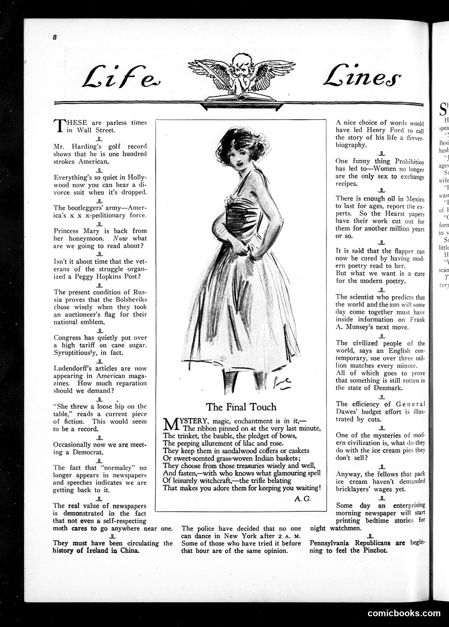 Life — June 1, 1922 — page 10: Life, 1922-06-01