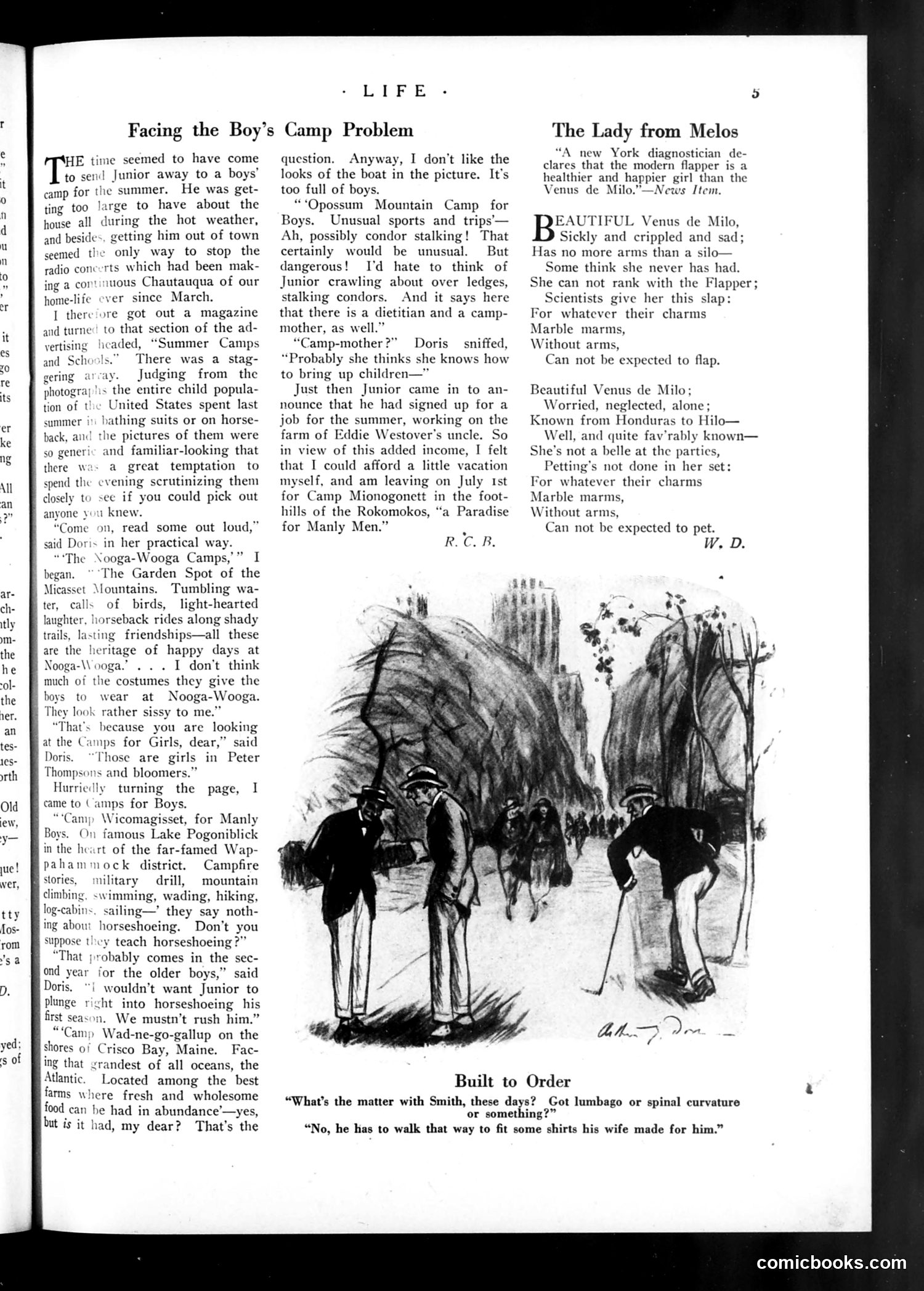 Life — June 15, 1922 — page 7: Life, 1922-06-15