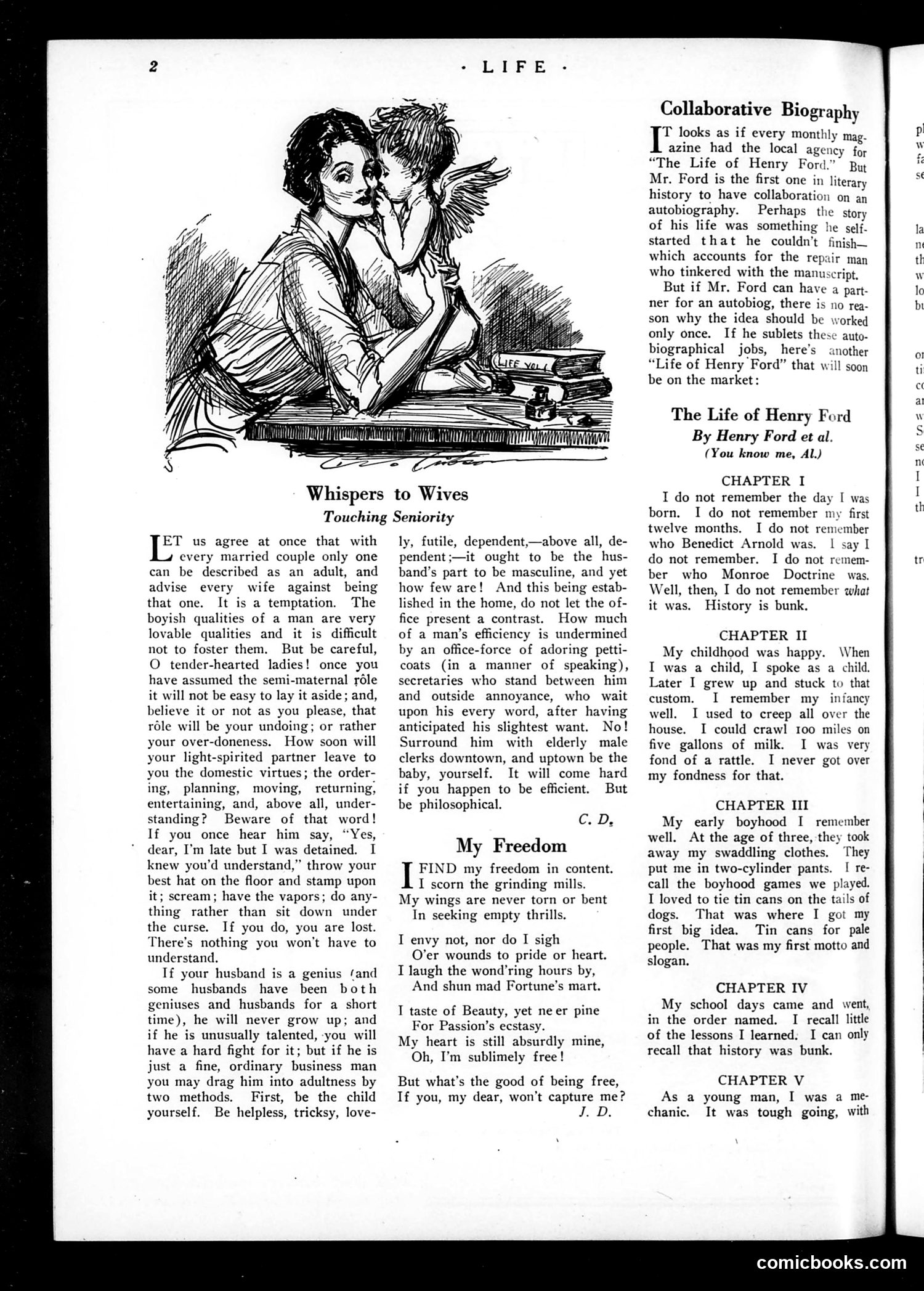 Life — June 29, 1922 — page 4: Life, 1922-06-29