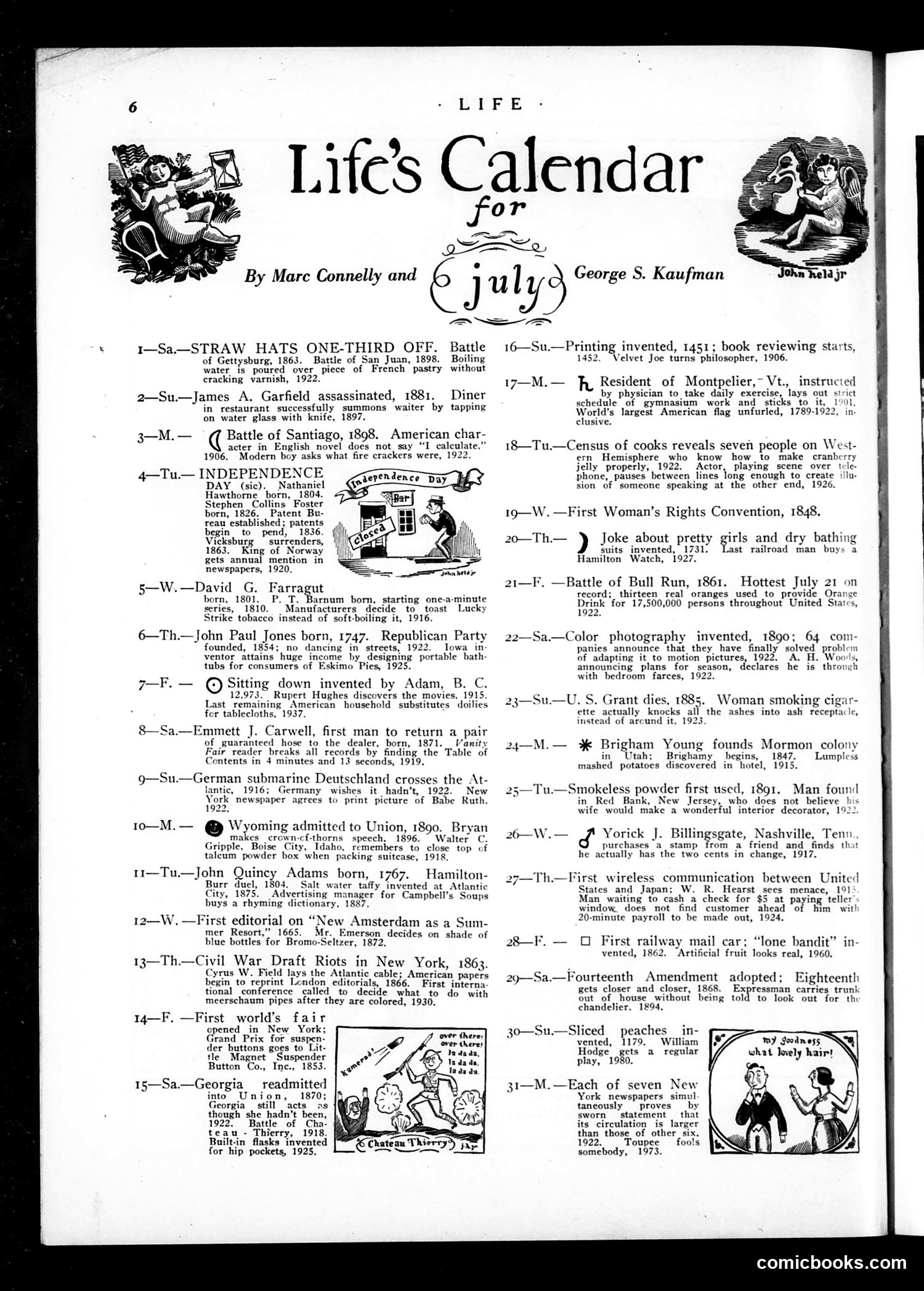 Life — July 6, 1922 — page 8: Life, 1922-07-06