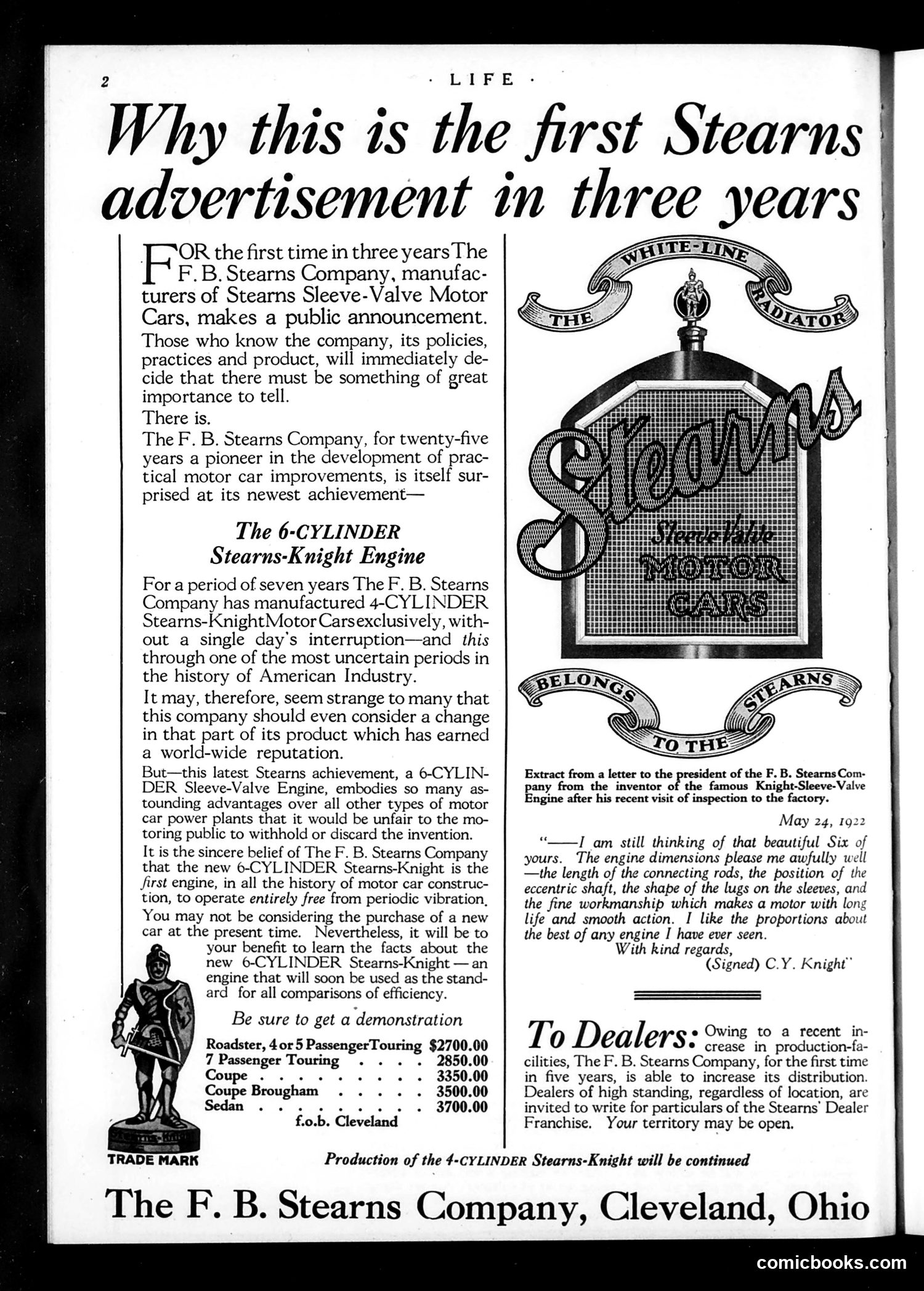 Life — July 13, 1922 — page 4: Life, 1922-07-13