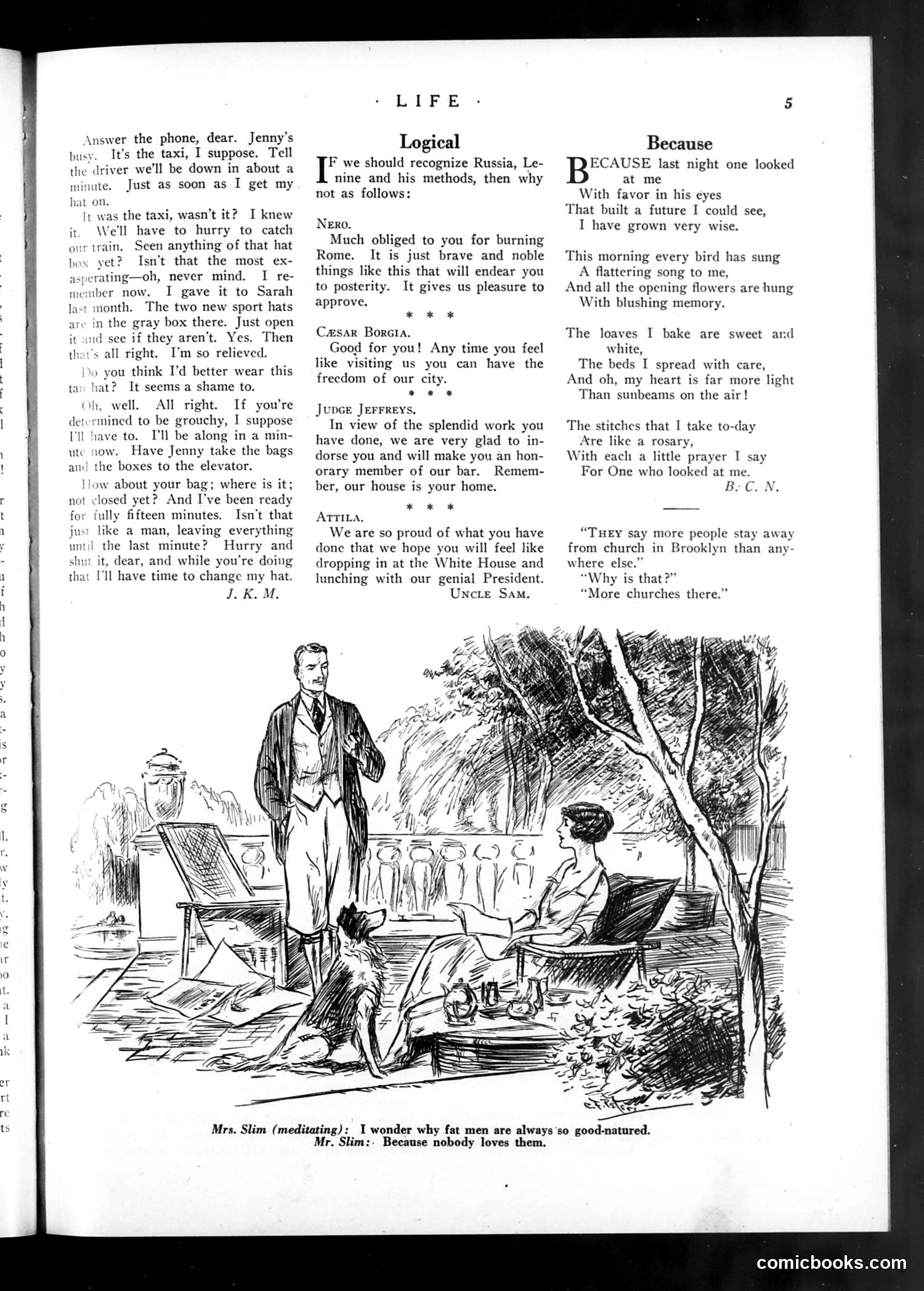Life — July 13, 1922 — page 7: Life, 1922-07-13