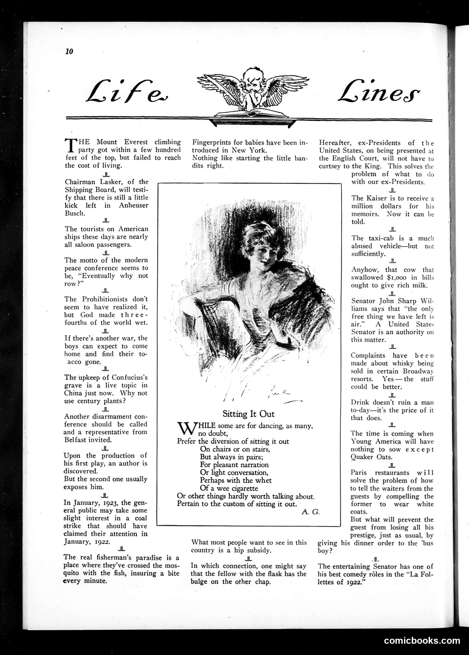 Life — July 13, 1922 — page 12: Life, 1922-07-13