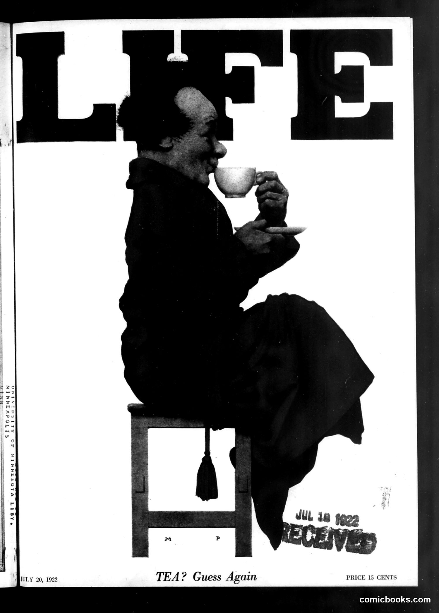 Life — July 20, 1922 — page 1: Life, 1922-07-20