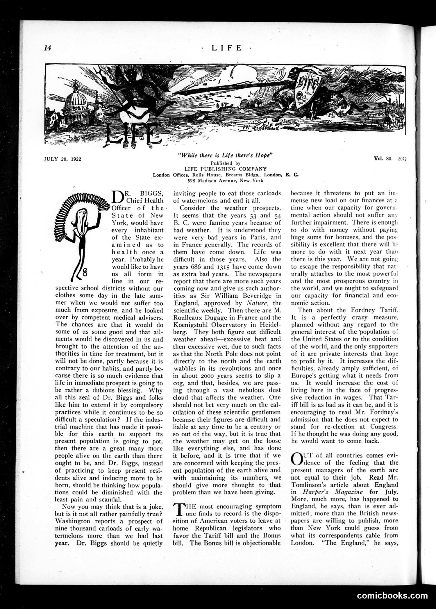 Life — July 20, 1922 — page 16 of 36