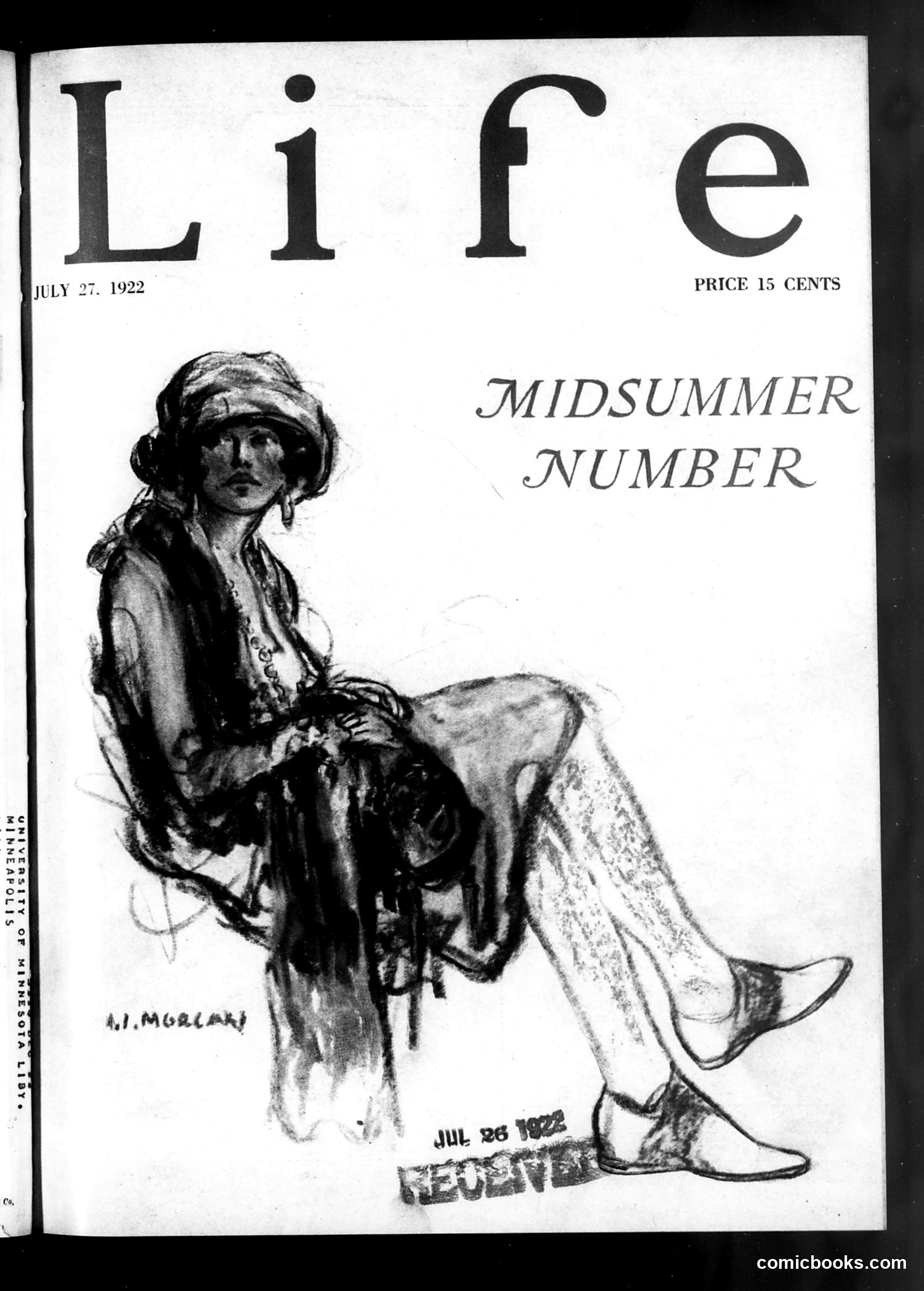 Life — July 27, 1922 — page 1: Life, 1922-07-27