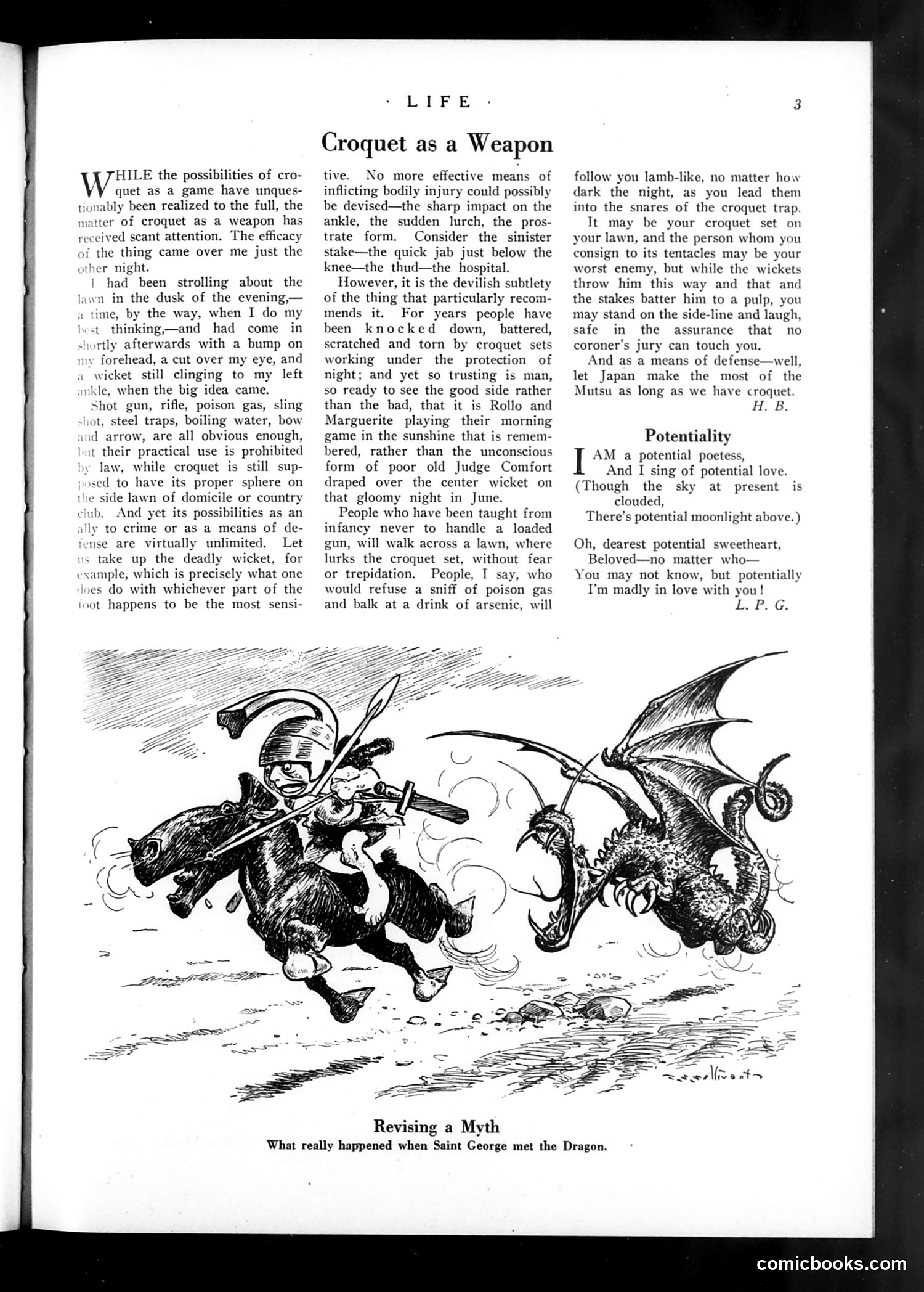Life — July 27, 1922 — page 5: Life, 1922-07-27