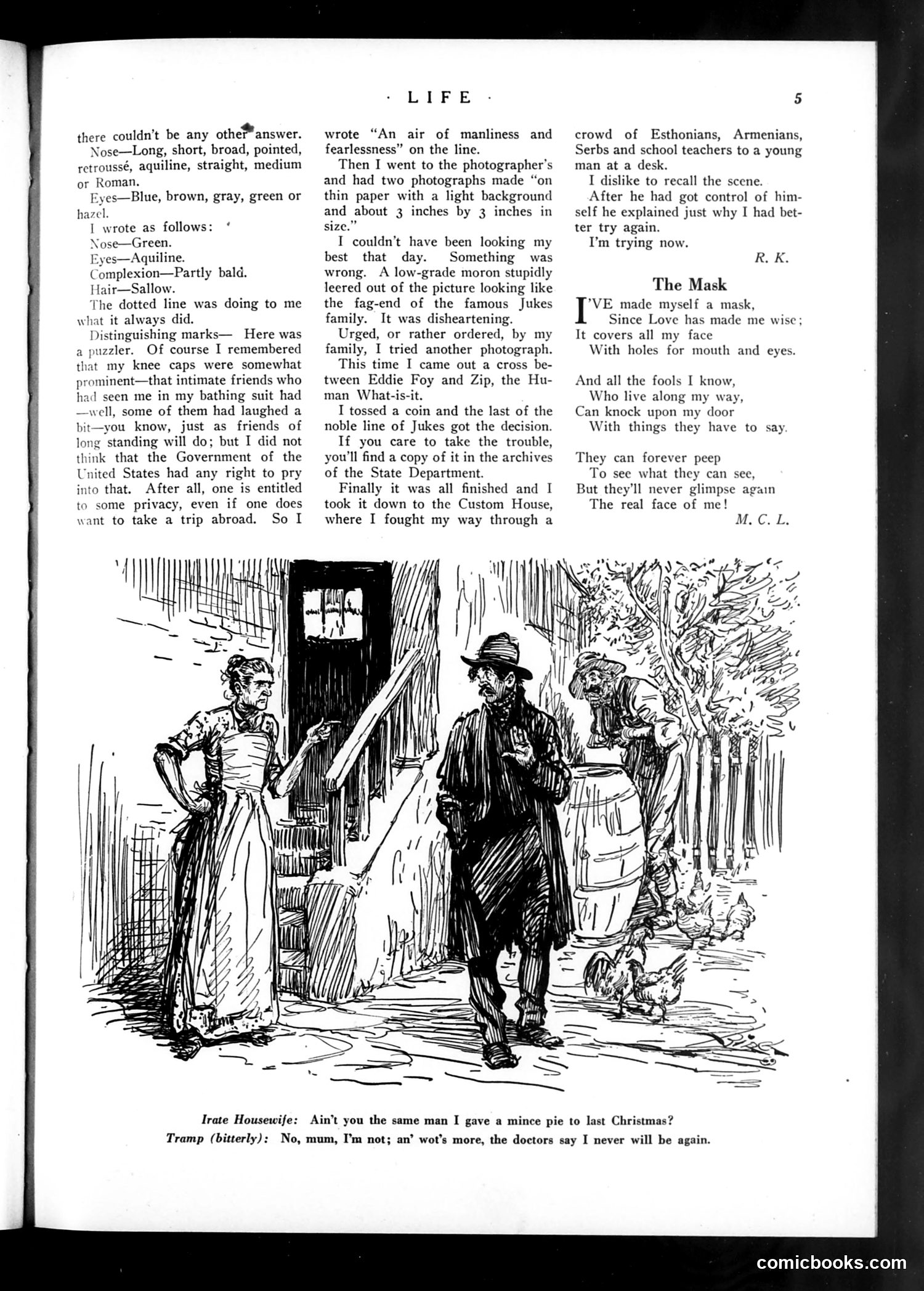 Life — July 27, 1922 — page 7: Life, 1922-07-27