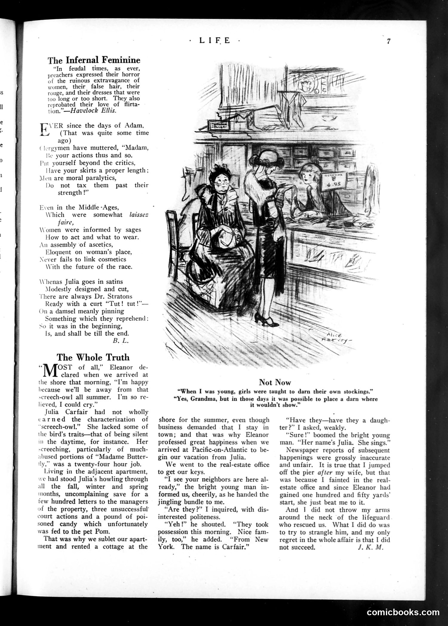 Life — July 27, 1922 — page 9: Life, 1922-07-27
