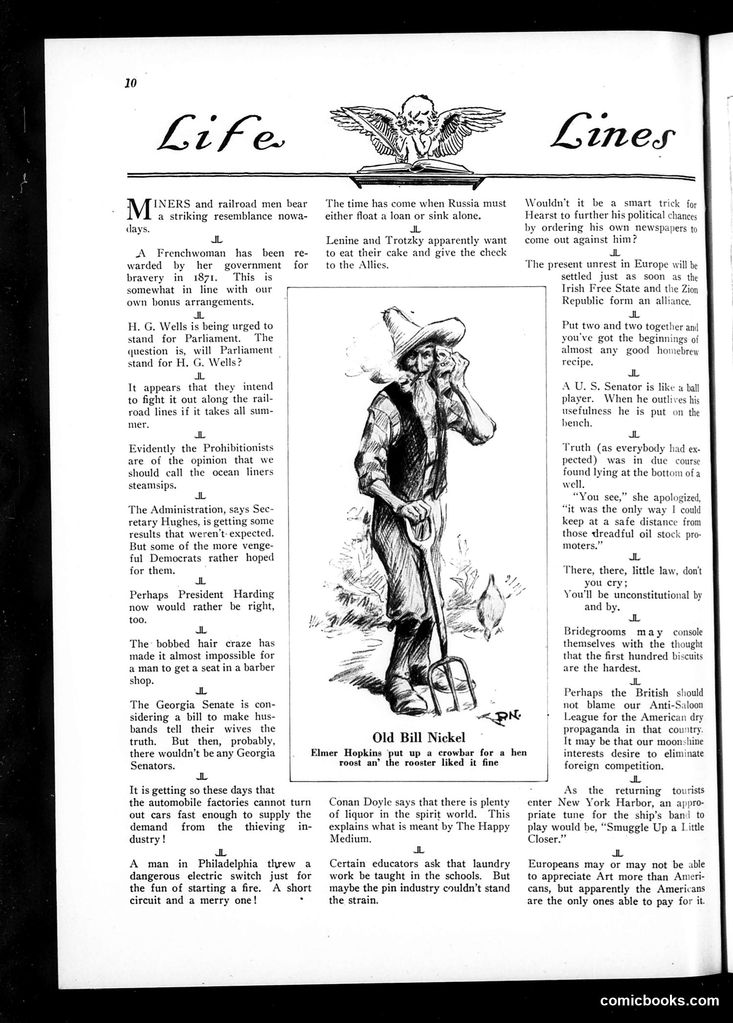 Life — August 10, 1922 — page 12: Life, 1922-08-10